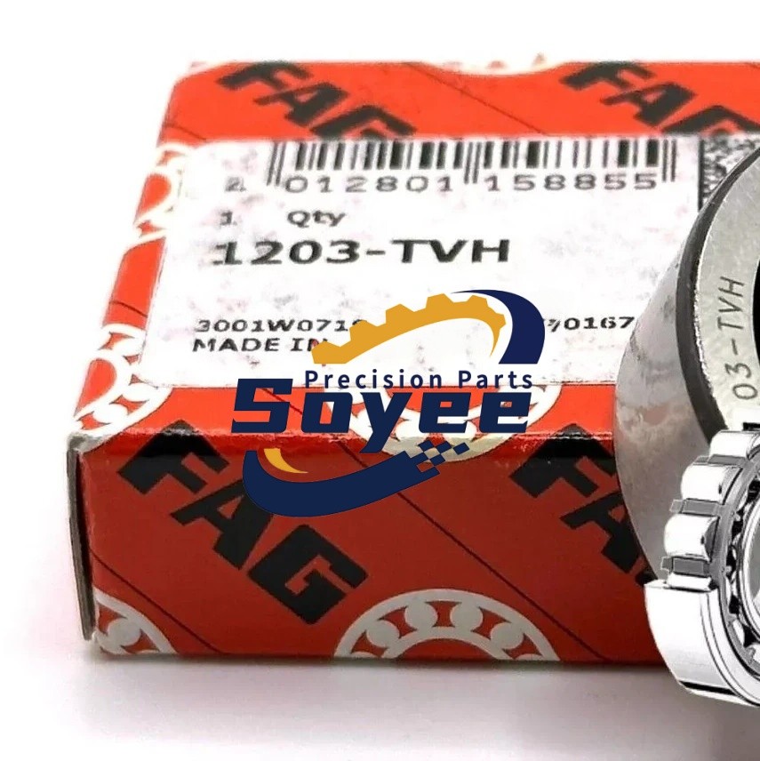 1PCS Brand New FAG 1203-TVH Self-aligning Ball Bearings Double Row 17x40x12mm
