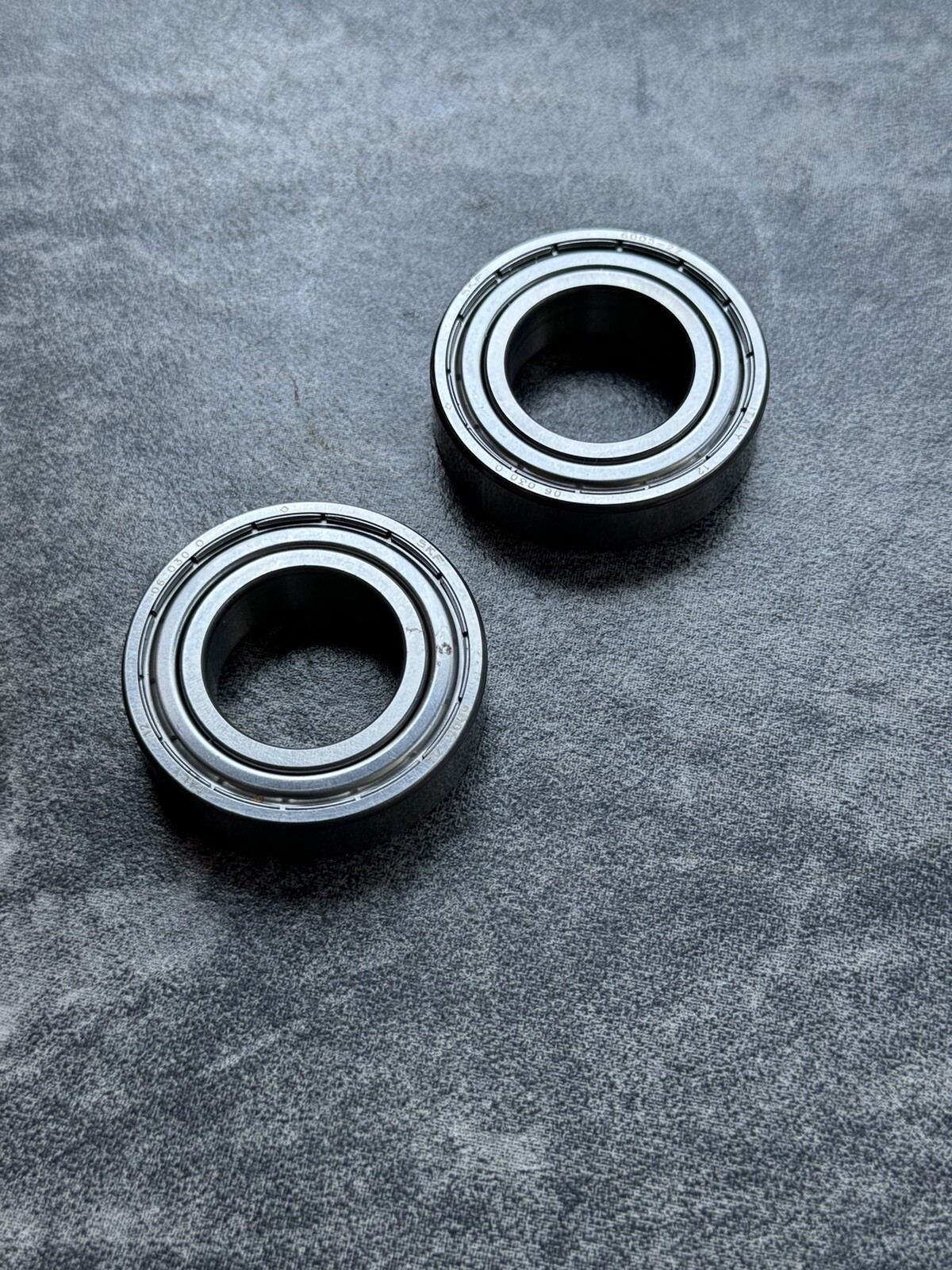 SKF EXPLORE 1-3/4” BEARING 12-010N/ 6204-2RSH (SET OF 2 NEW), Free Shipping.