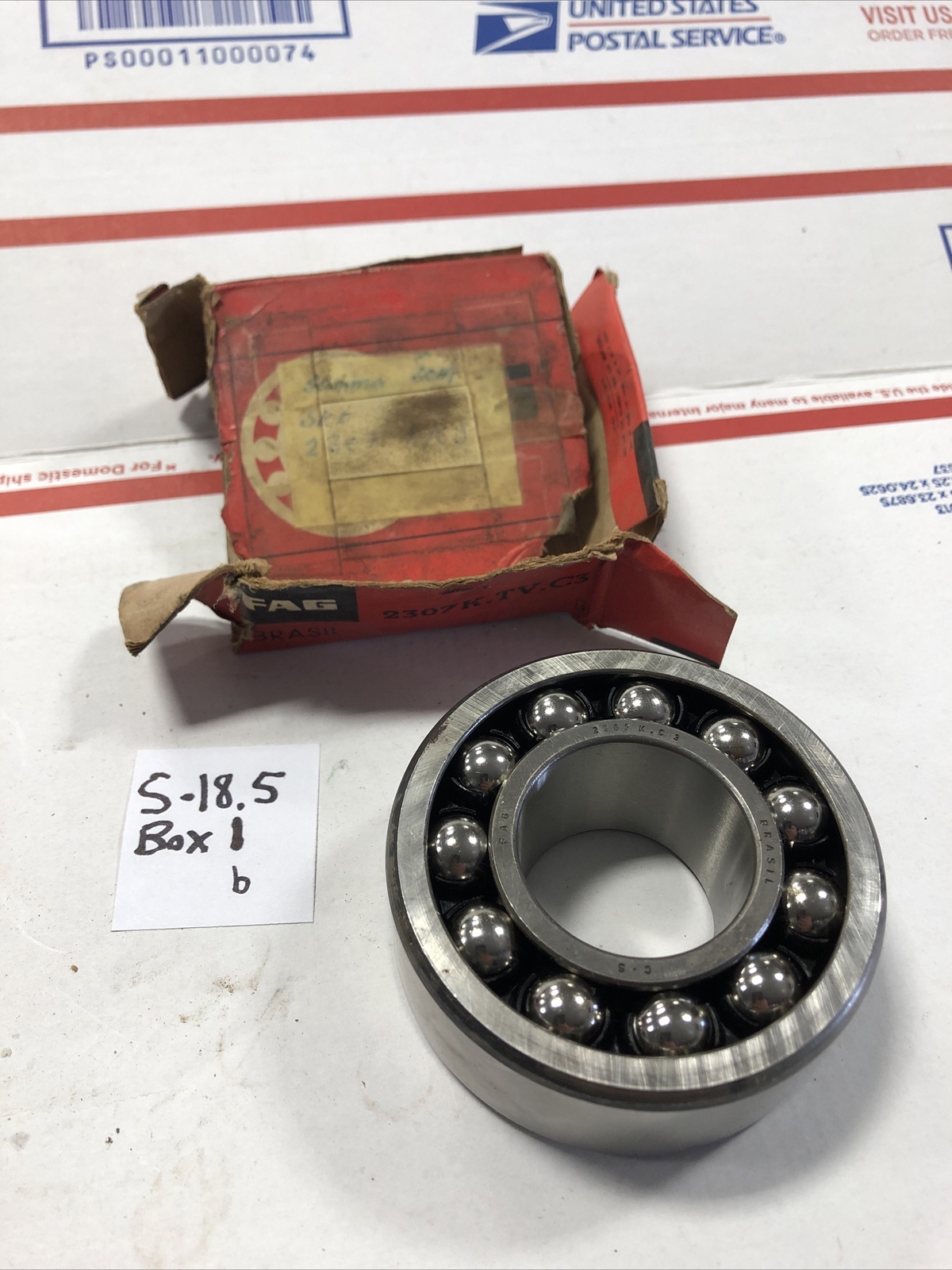 Fag 2307KTvC3 Self Aligning Ball Bearing – Tapered Bore