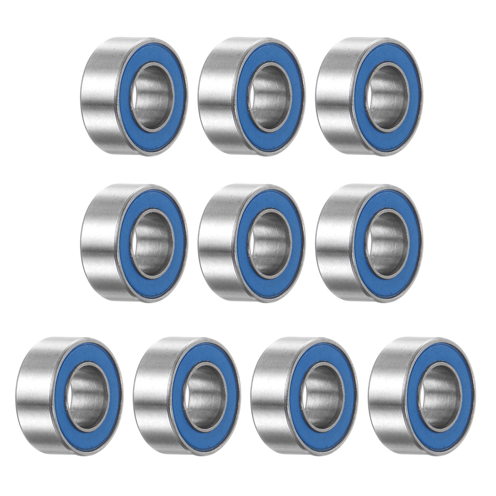 10pcs MR105-2RS Miniature Ball Bearings 5x10x4mm Rubber Sealed Bearing