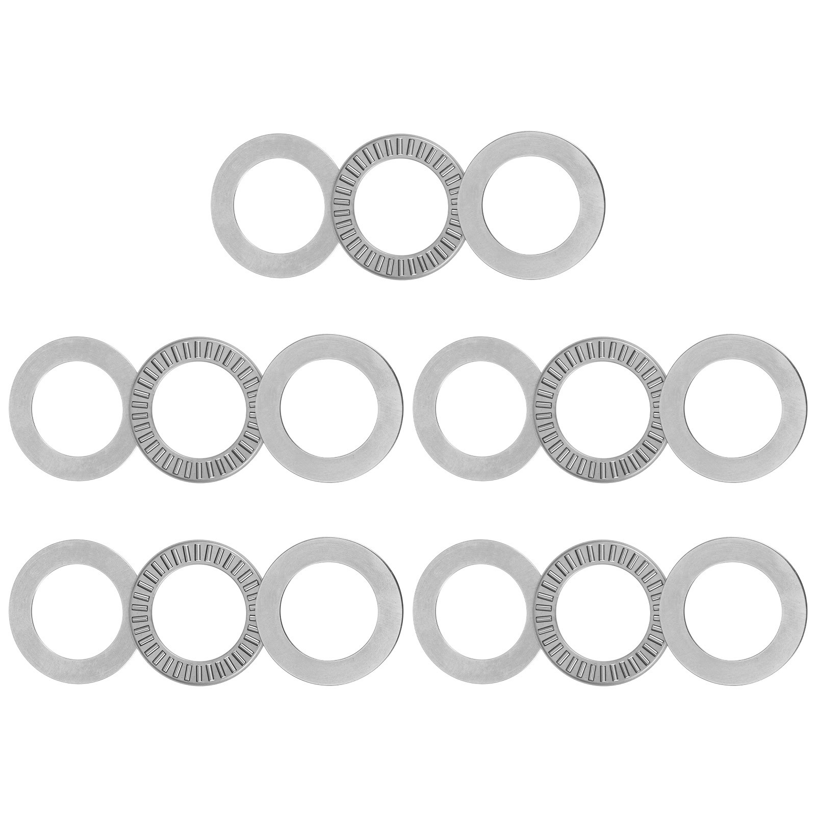 NTA1828 Thrust Needle Roller Bearings 1-1/8″x1-47/64″x5/64″ with Washer 5pcs