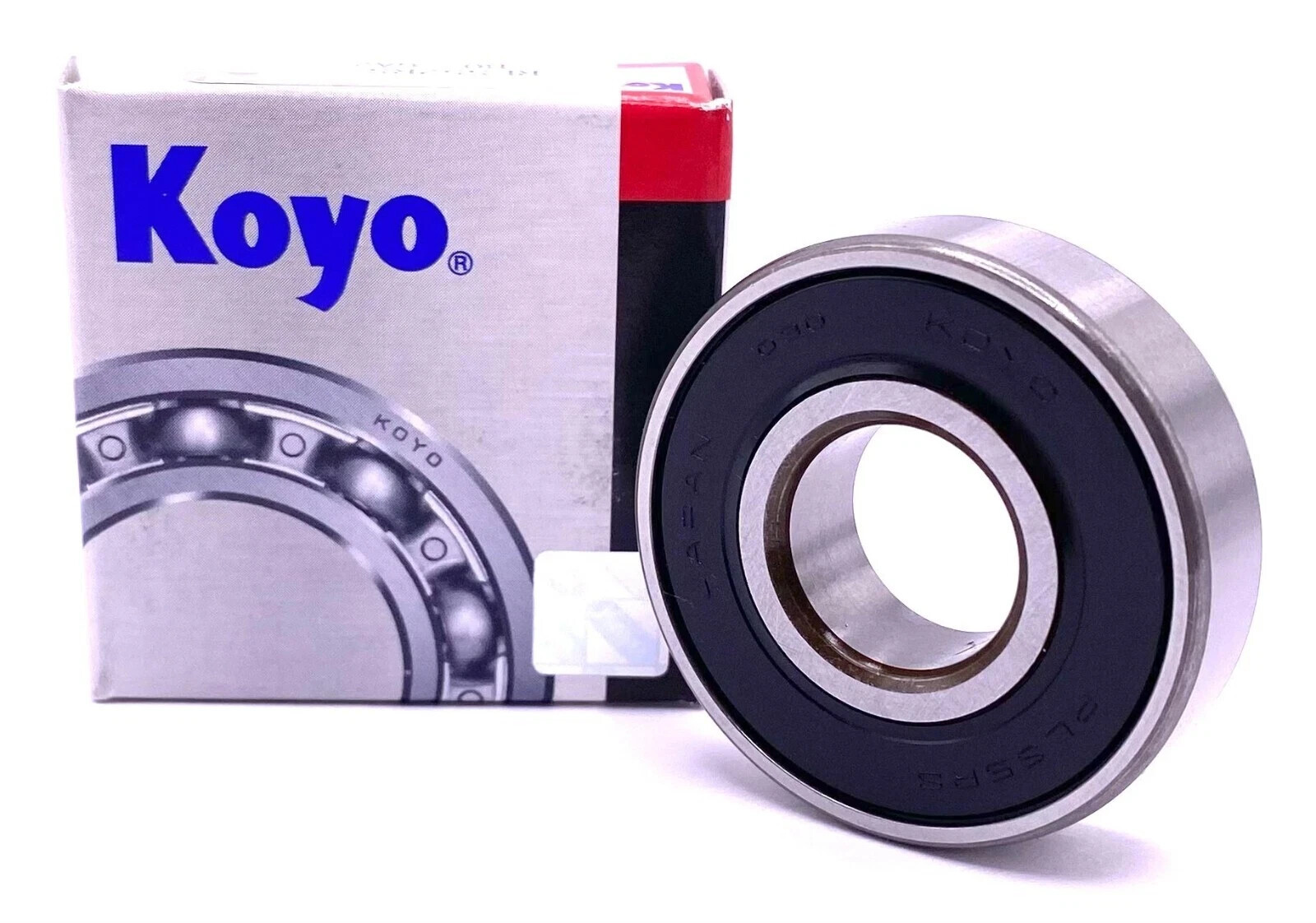KOYO JTEKT Japan RLS5 2RS Ball Bearing, Rubber Sealed 5/8” x 1 9/16” x 7/16”
