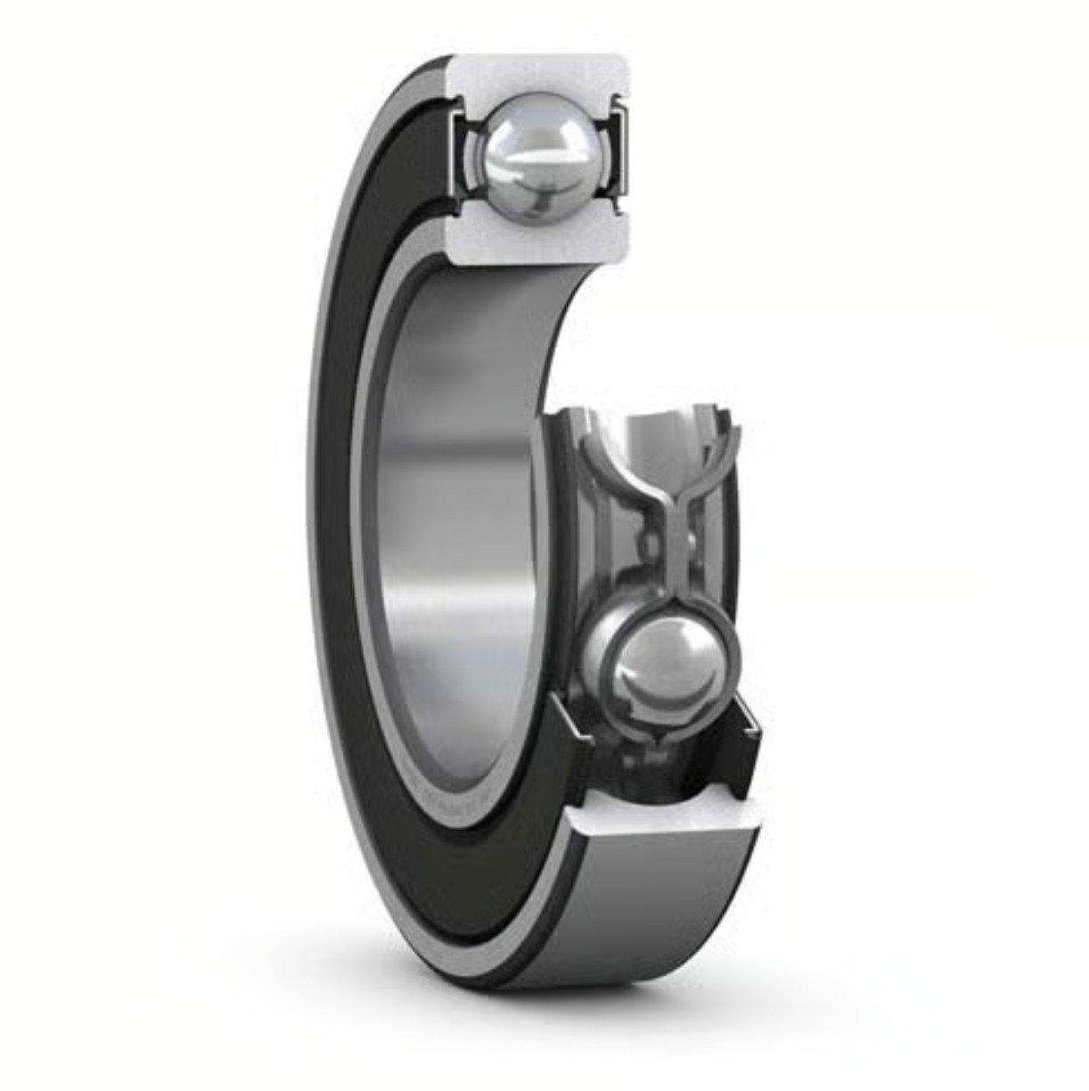 SKF 6204-2RSH Radial/Deep Groove Ball Bearing 20 mm ID, 47 mm OD, 14 mm Width