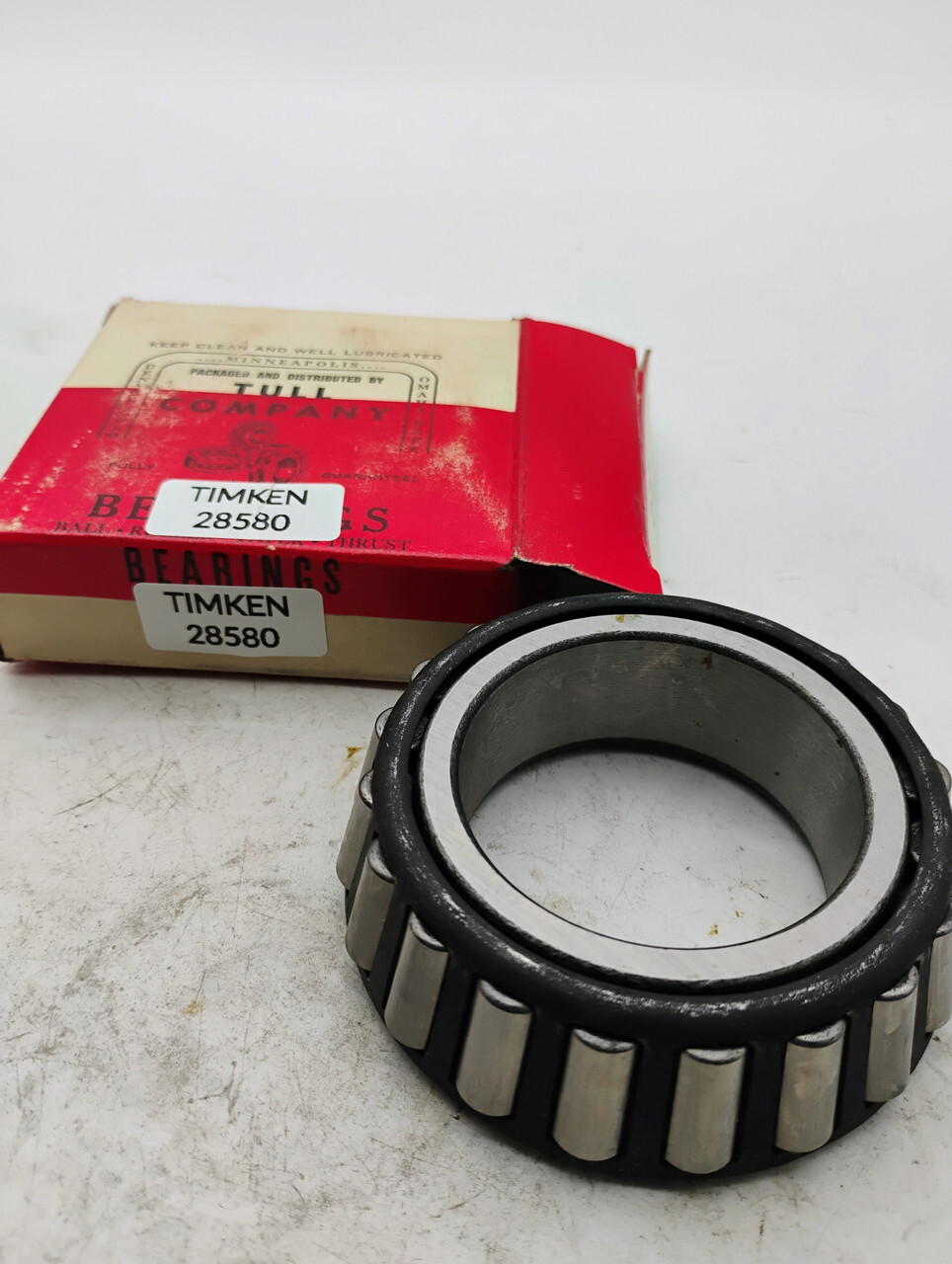 Timken 28580 Tapered Roller Bearing Cone NOS Made in USA