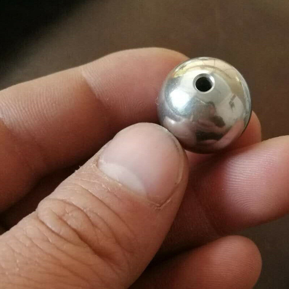 Solid Stainless Steel Ball With Hole Outside Diameter 3mm 4mm 5mm 6mm to 60mm