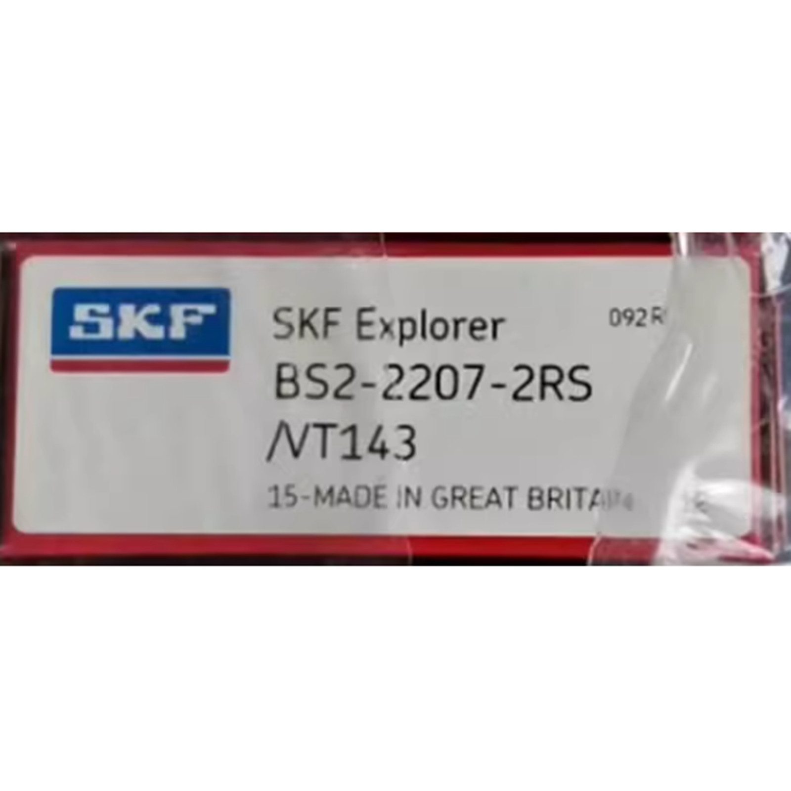1PC NEW SKF BS2-2207-2RS/VT143 spherical roller bearing Free ship #YP1
