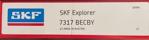 NEW SKF 7317 BECBY single row angular contact ball bearing 1PCS Fast shipment