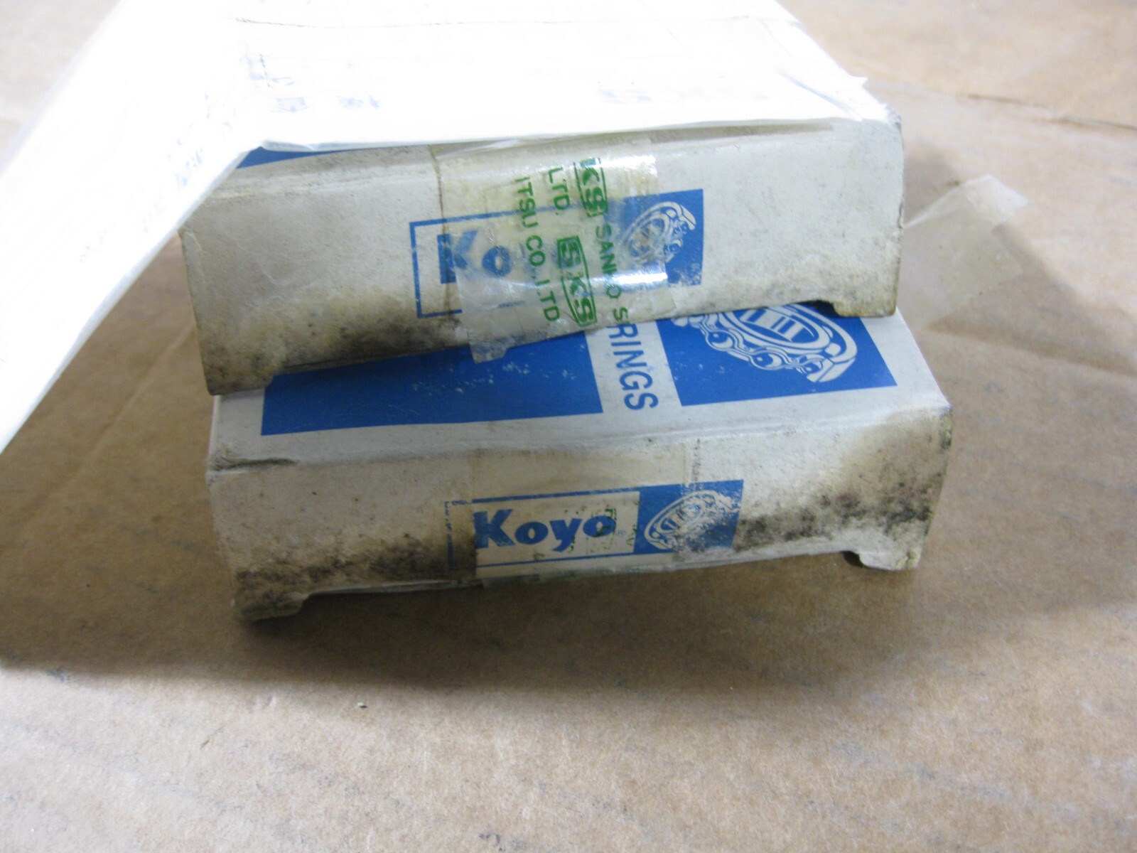 2 Koyo 7209DB Angular Contact Ball Bearing set 45x85x19 mm SKS