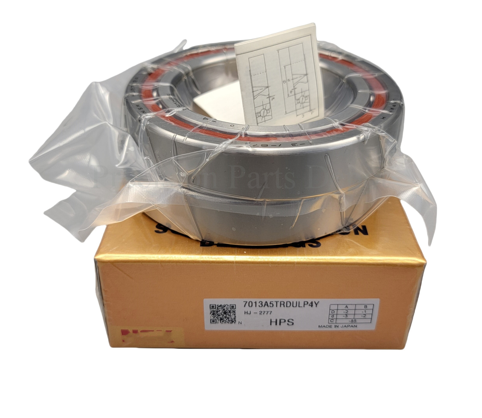 NSK 7013CTRDULP4Y Abec-7 Super Precision Spindle Bearings. ( Set of Two)