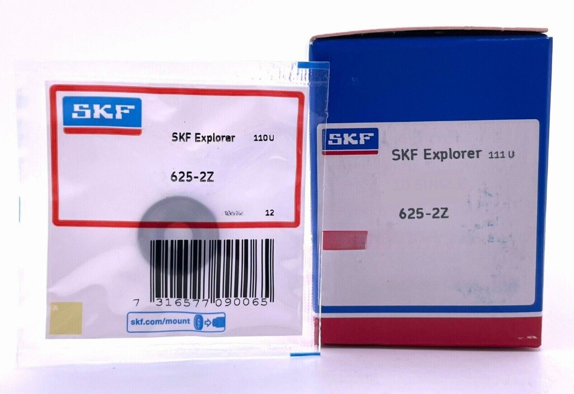 NEW SKF 625 ZZ DEEP GROOVE BALL BEARING METAL SHIELDED 5x16x5 Mm
