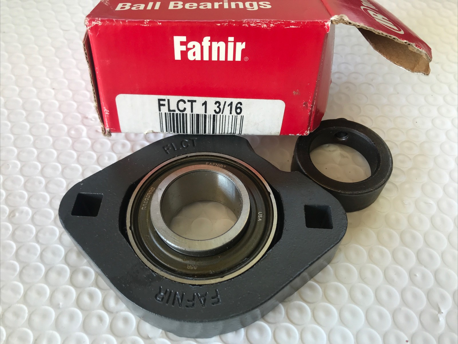 NEW IN BOX! FAFNIR 2 BOLT FLANGE BEARING FLCT-1-3/16”