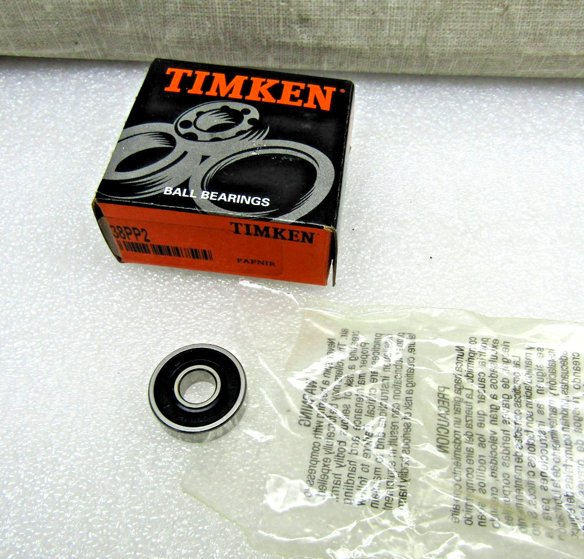 Timken 38PP2 8mm X 22mm X 7mm Sealed Bearing