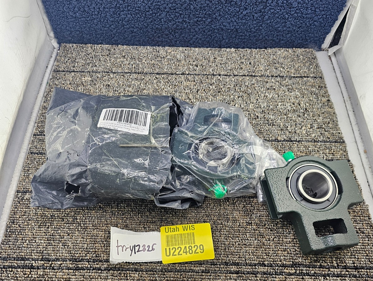 (QTY 2) UCT205-16 1″ Bore Pillow Block Take-Up Mounted Ball Bearing
