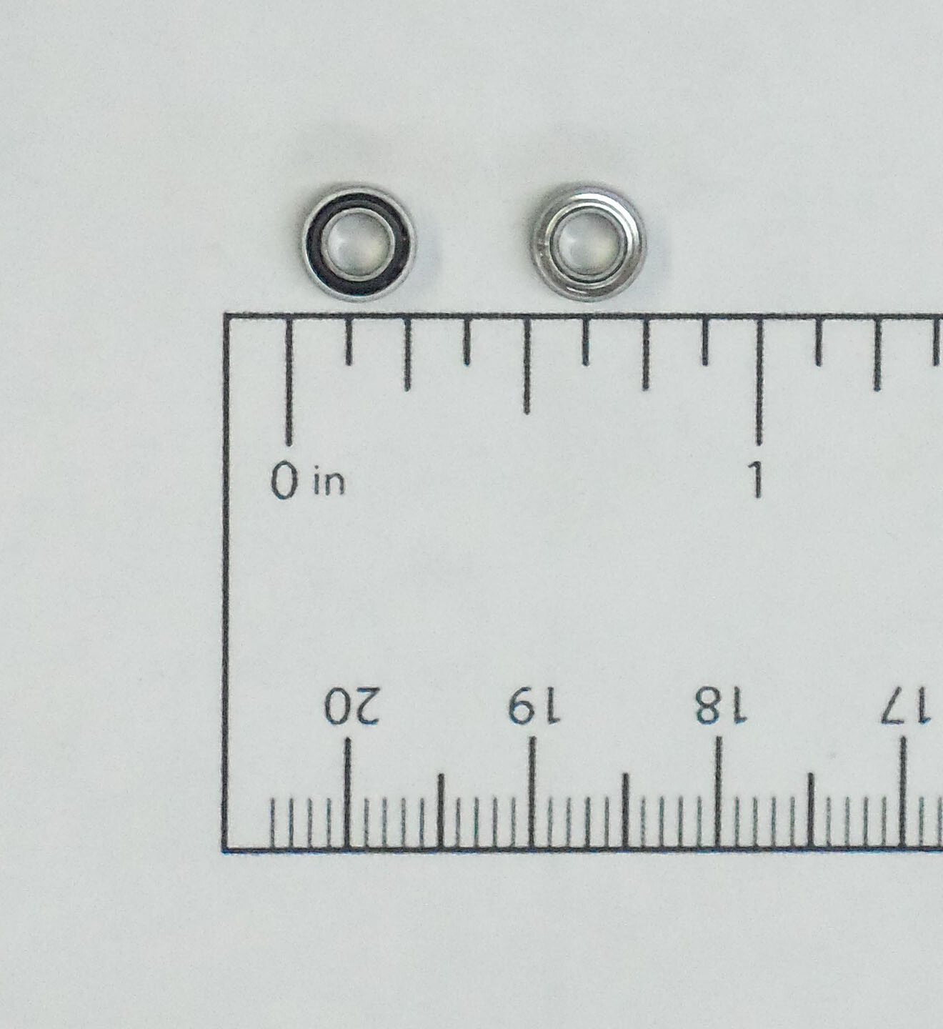 DSRI-418Z NHBB 1/8″ ID X 1/4″ OD X 3/32″ W Stainless Steel Radial Bearing-USA
