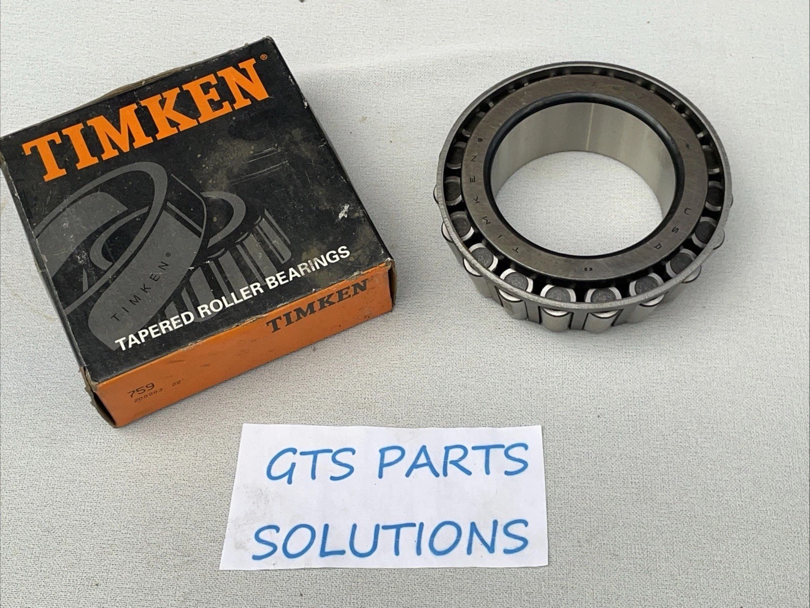 NEW Open Box Timken 759 Tapered Roller Bearing STOCK Free Shipping MADE IN USA