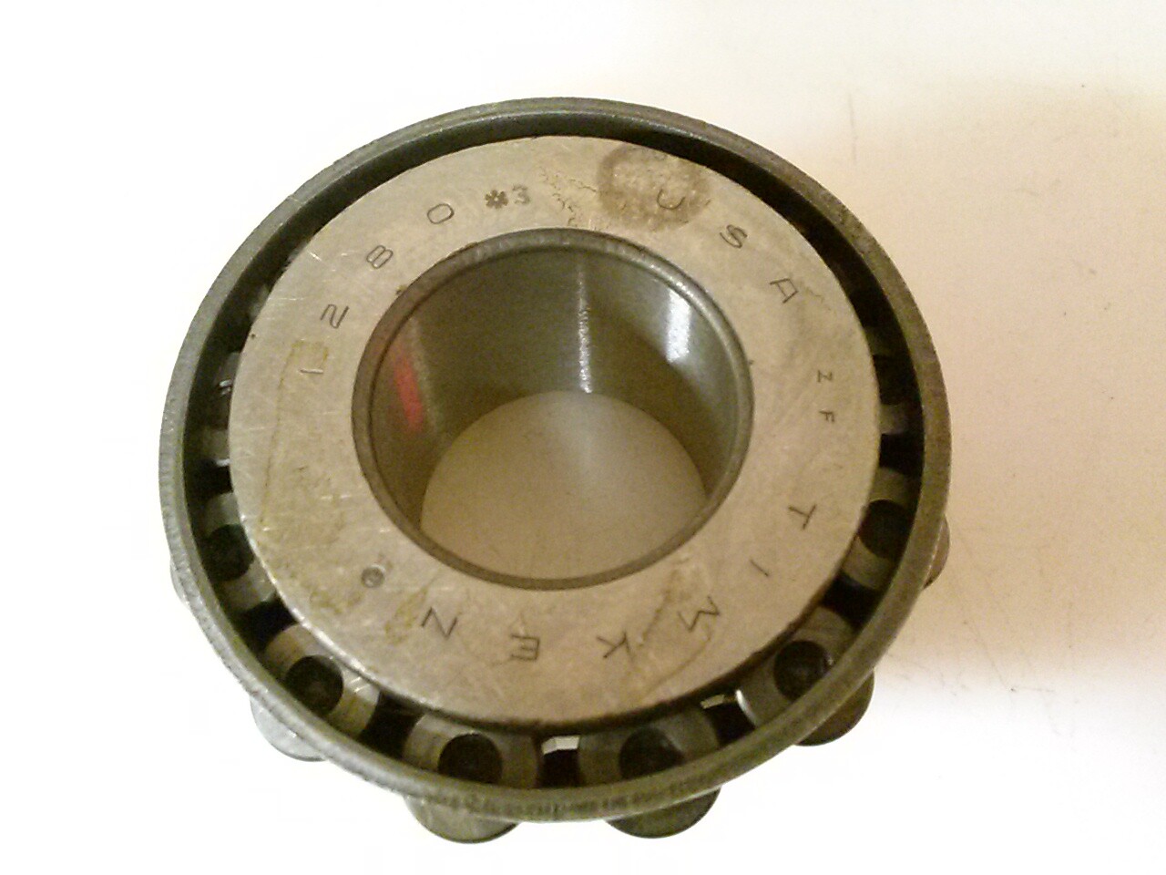 Timken 1280-30000 high precision class 3 bearing cone, made in USA.