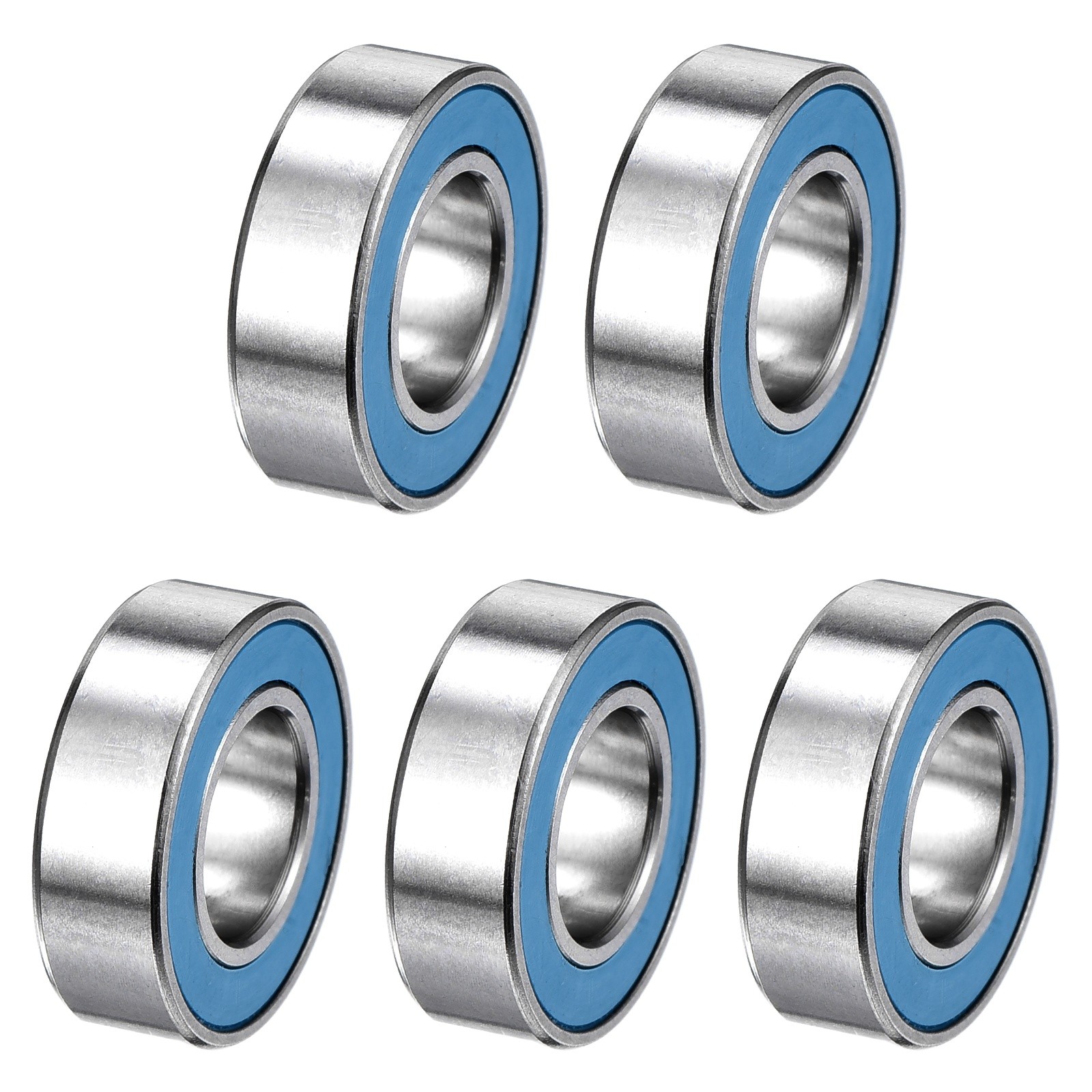 5Pcs 688-2RS Deep Groove Bearing, 8x16x5mm Double Sealed Chrome Steel ABEC-7
