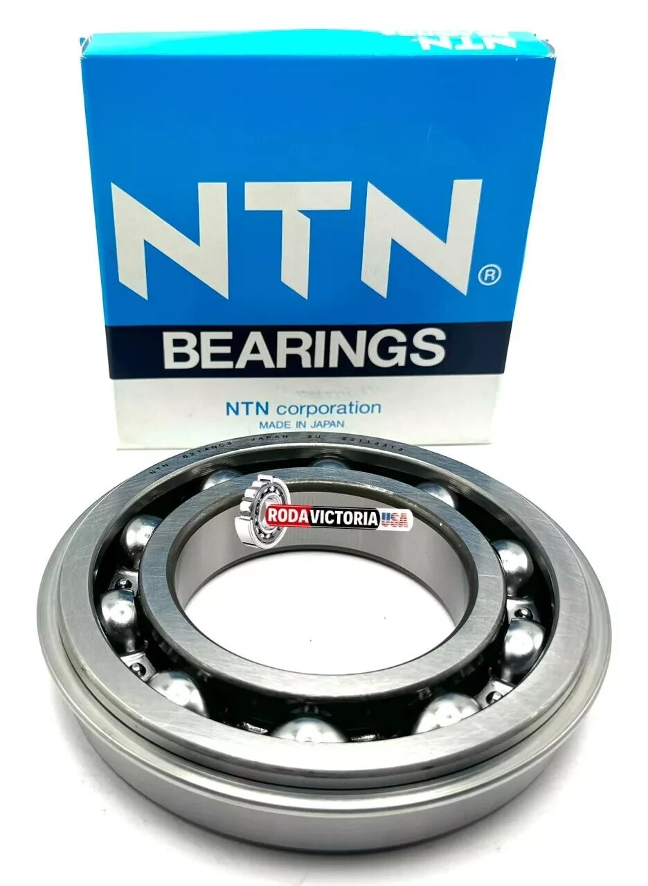 NTN 6214 NR C3 DEEP GROOVE BALL BEARING, OPEN TYPE + SNAP RING 70x125x24 mm