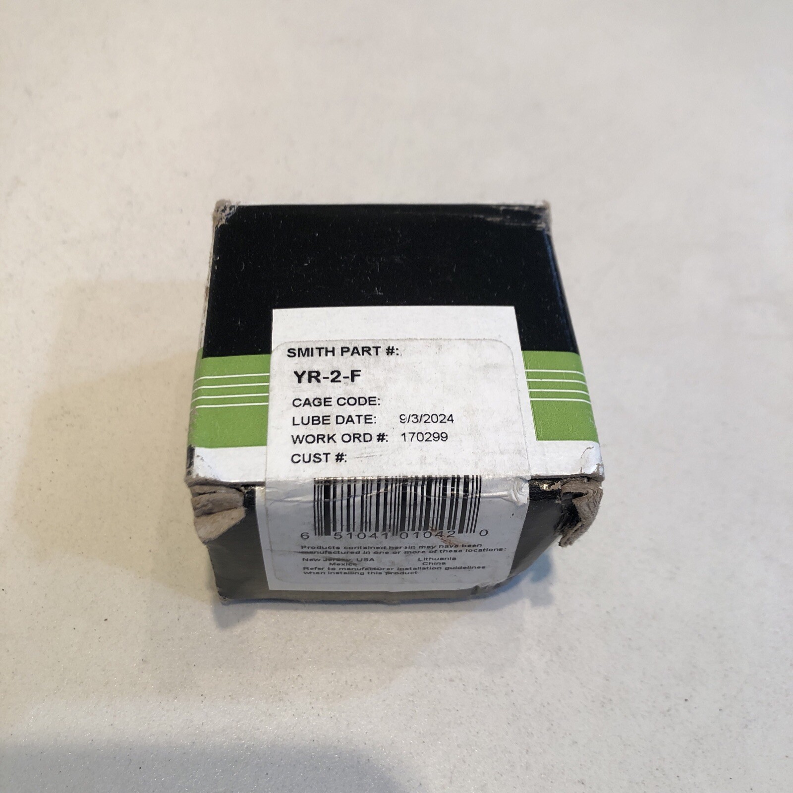 Smith Bearing Flat Yoke Roller Bearing YR-2-F