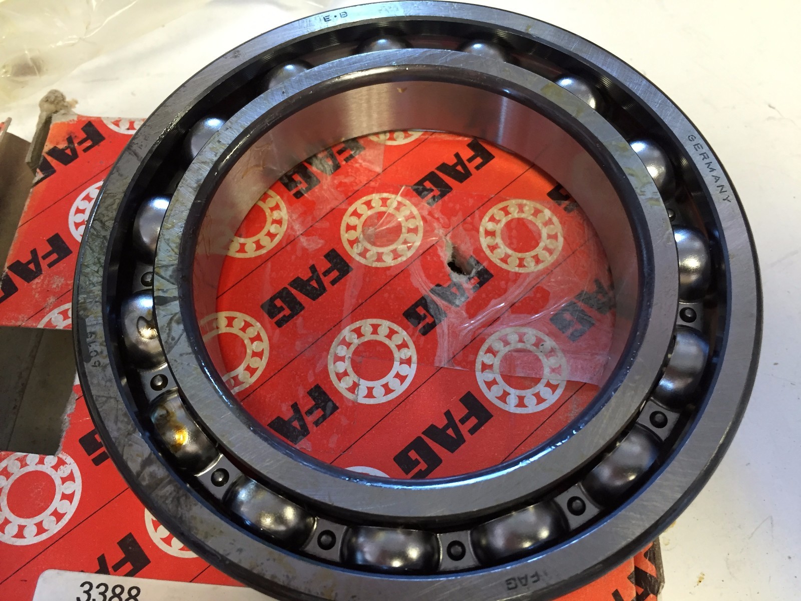 NEW FAG 6019 E.B ROLLER BEARING GERMANY 3388,Bi