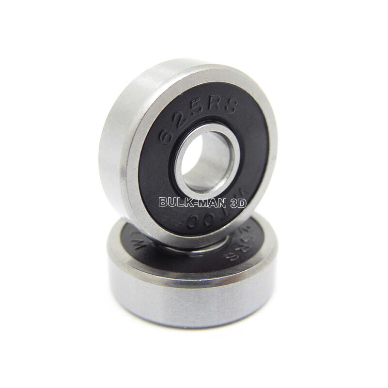 10PCS 625RS Deep Groove Ball Bearings, Rubber Sealed 5x16x5mm 625-2RS Bearings