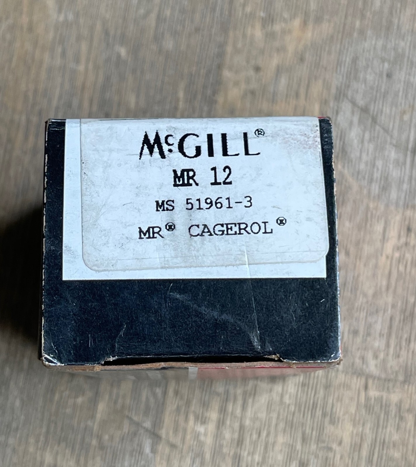 MCGILL MR12 PRECISION NEEDLE ROLLER BEARING NEW