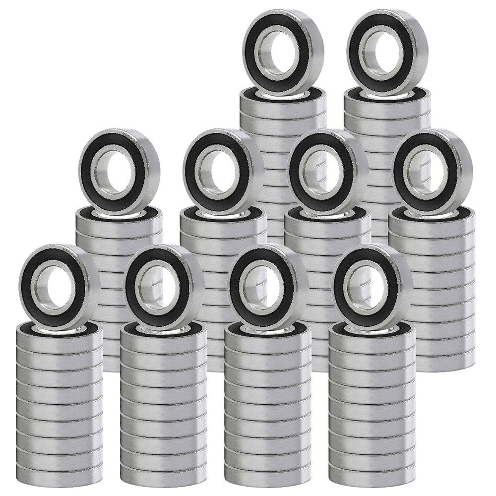 6300-2RS Ball Bearing 10x35x11mm 6300 2RS Rubber Sealed (Qty 100)