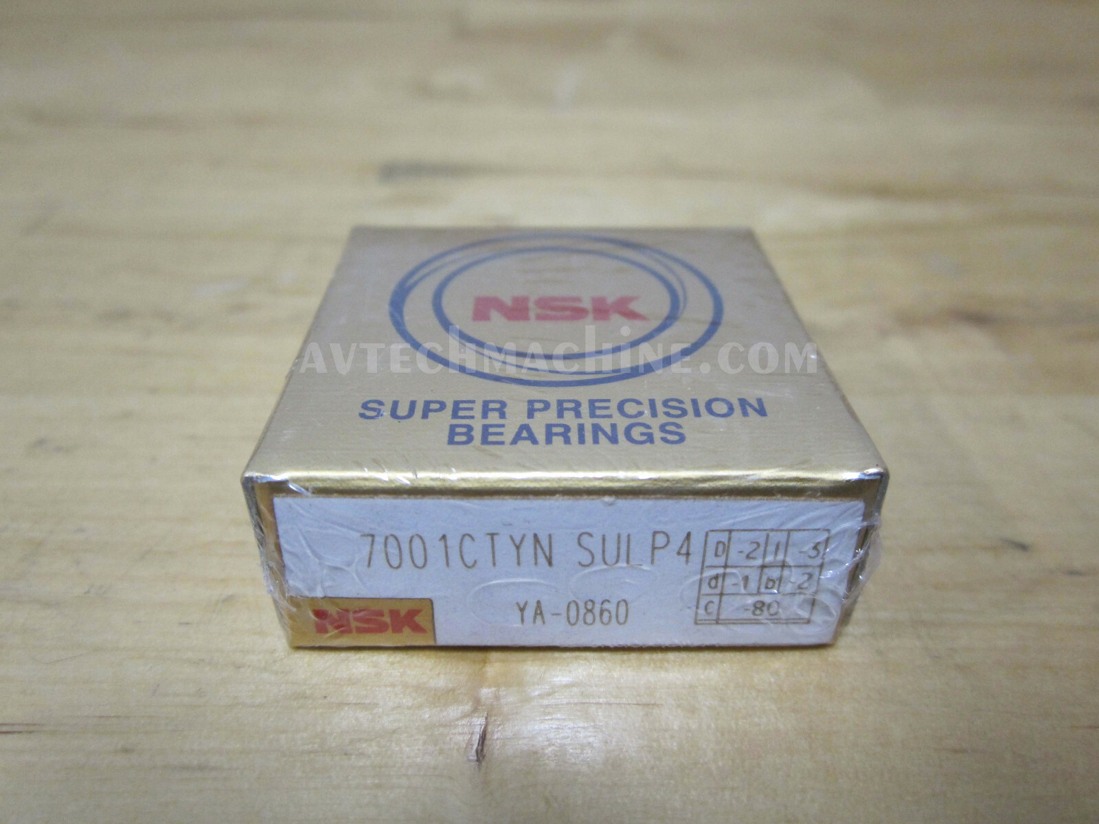 NSK Precision Angular Contact Bearing 7001CTYNSULP4