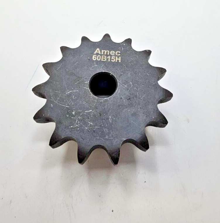 AMEC 60B15H Single Roller Chain Sprocket 15 Teeth