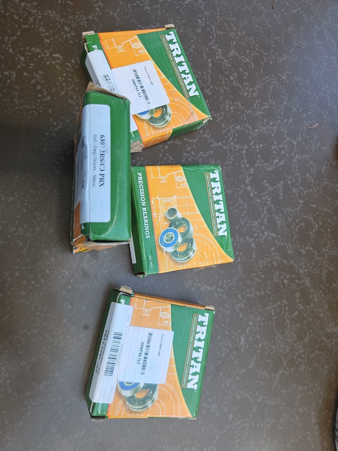 TRITAN Bearings Lot Of 4