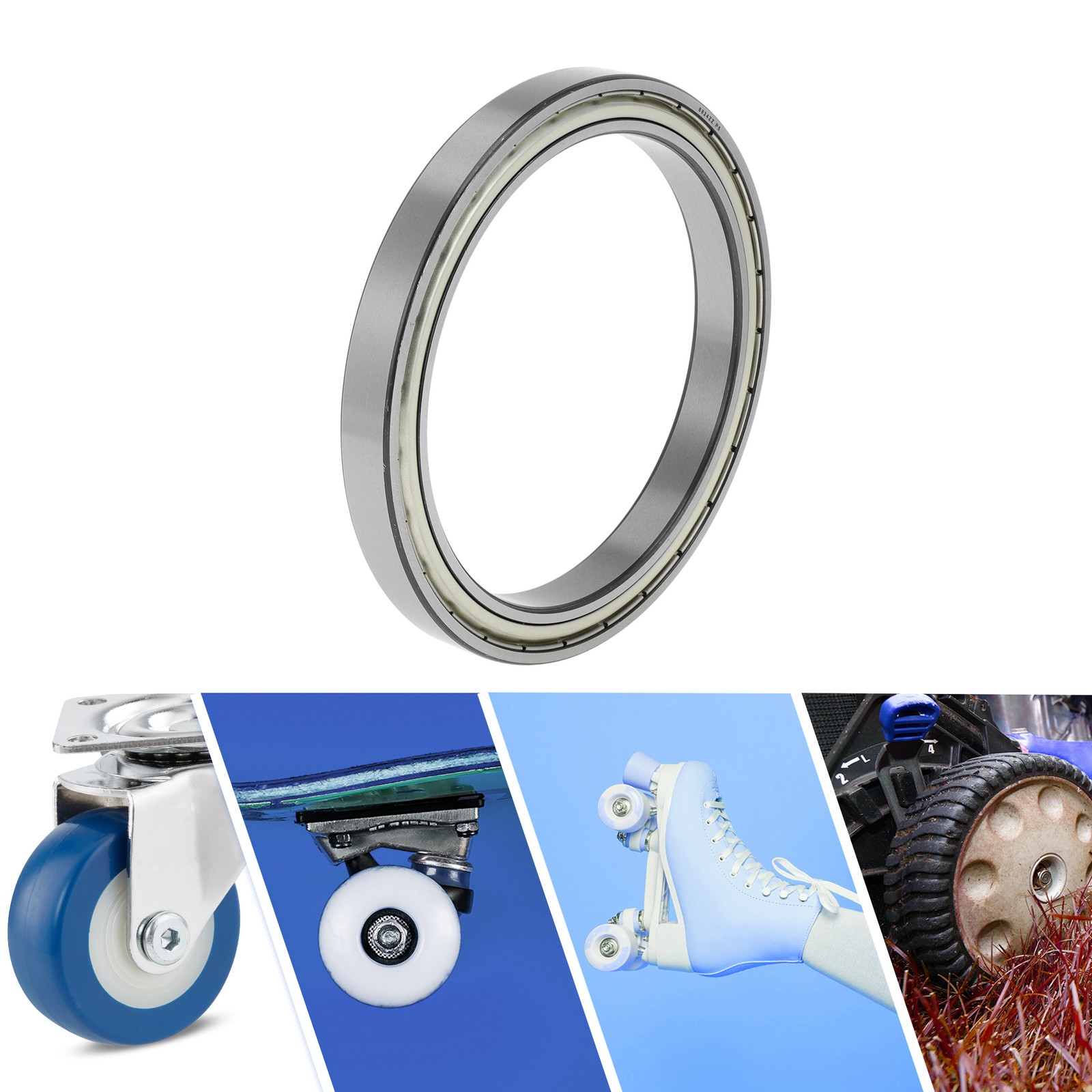6824ZZ Deep Groove Ball Bearings P5 120x150x16mm 1 Pc Scooter Skateboard Wheel