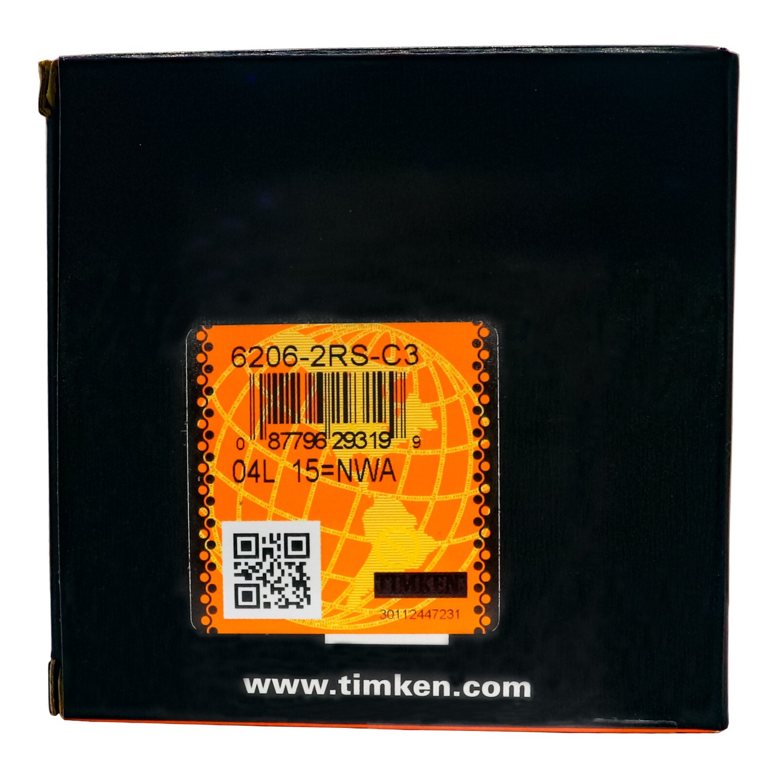 2PACK TIMKEN 6206-2RS C3 30X62X16MM Double Rubber Seal Bearings 6206RSC3