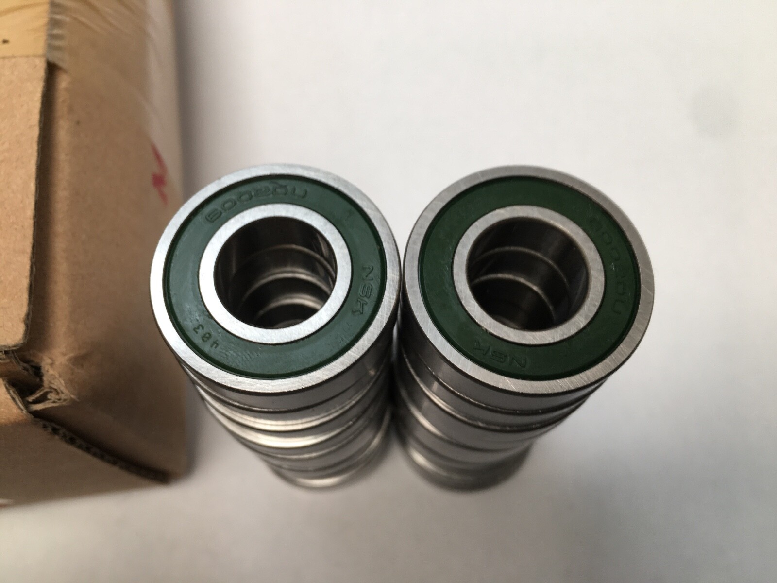 20 pcs NSK 6002DDU Bearing Rubber Seals 15x32x9 mm 6002 DDU 2RS DU GU152G 6002RS