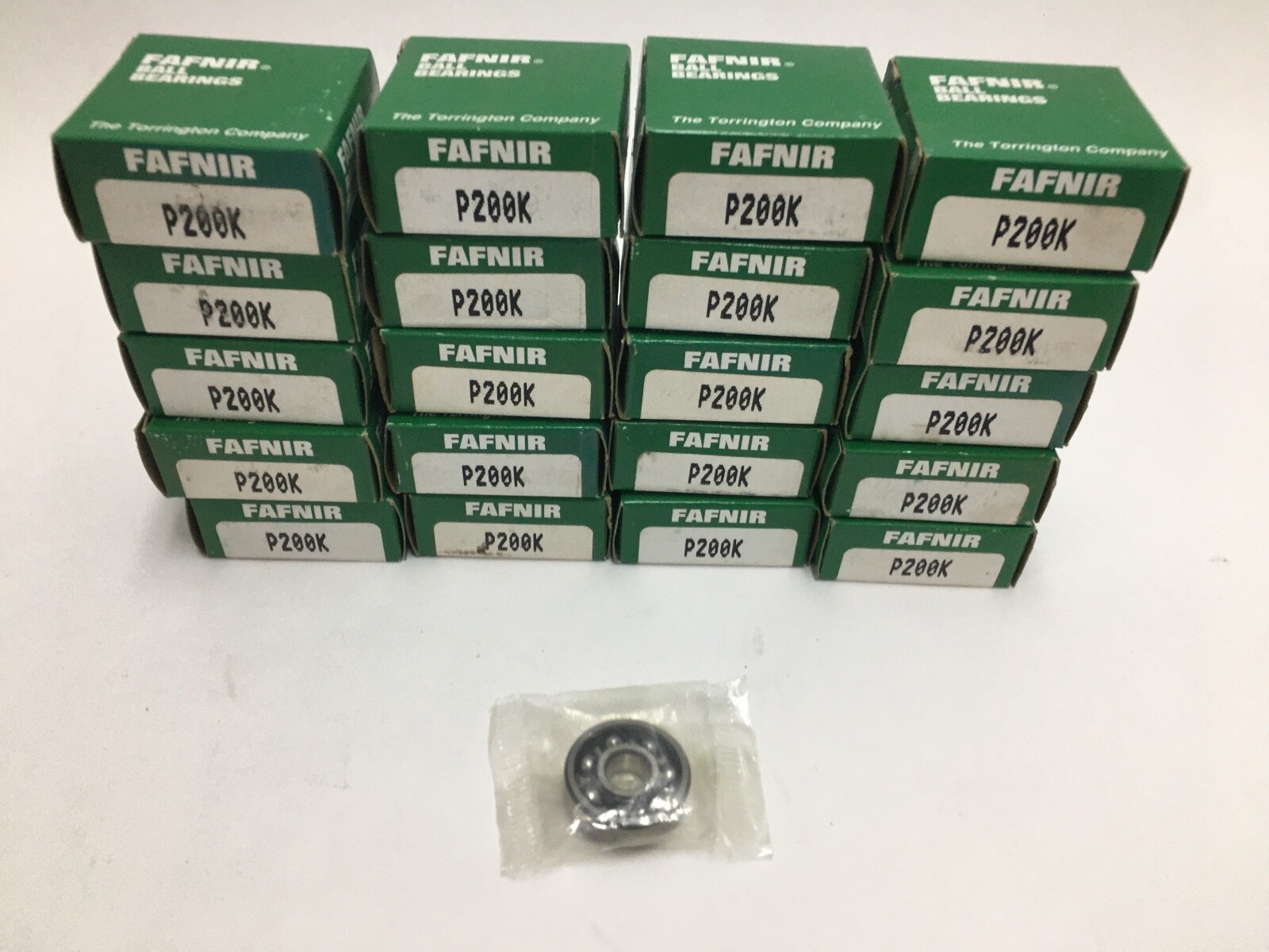 FAFNIR P200K Bearing Open 10x30x9 mm P 200K 6200-C3 USA 20 pcs
