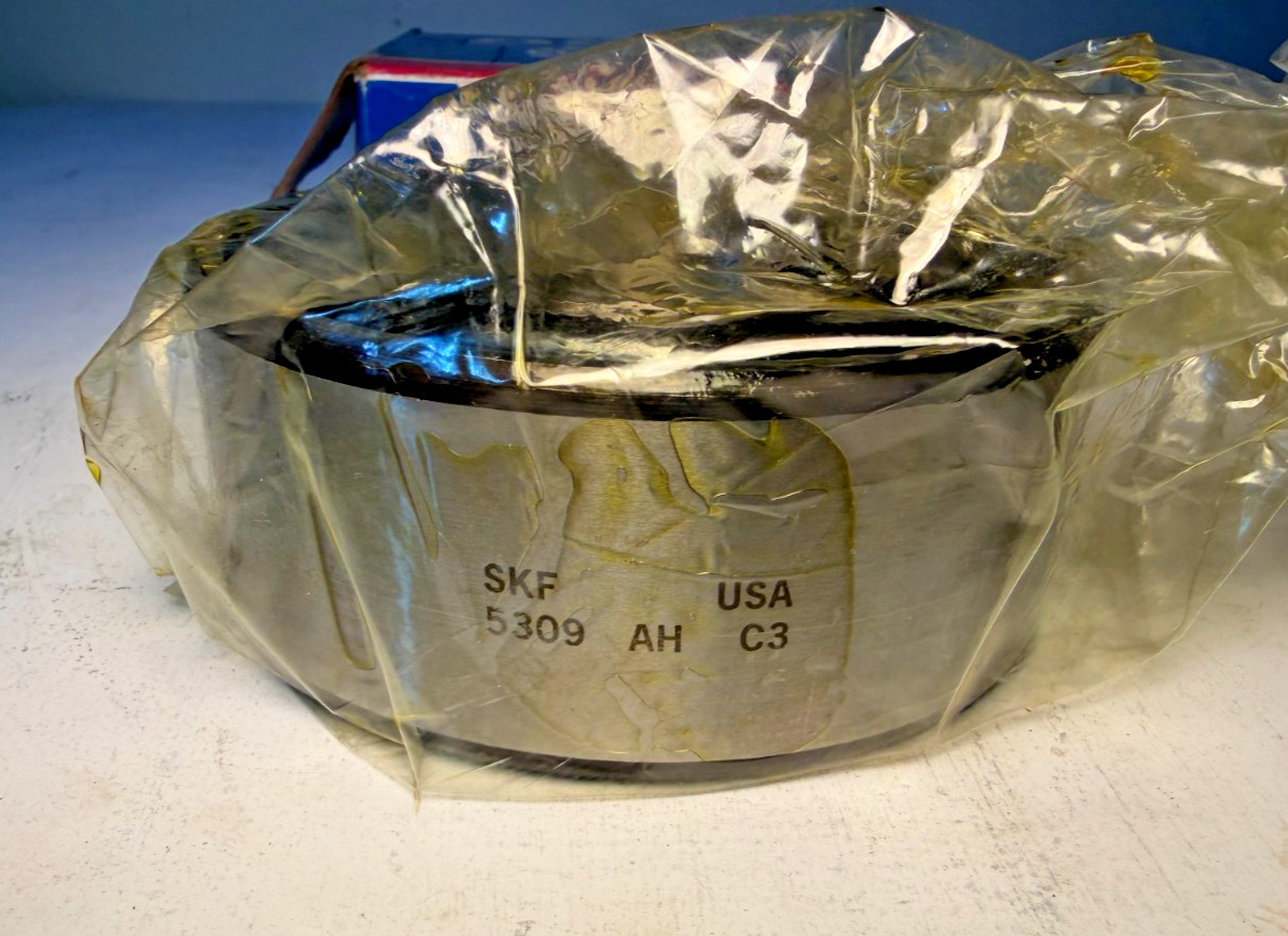 SKF 5309 AH/C3, A/C3, double row angular contact bearing, New, FREE SHIPPING