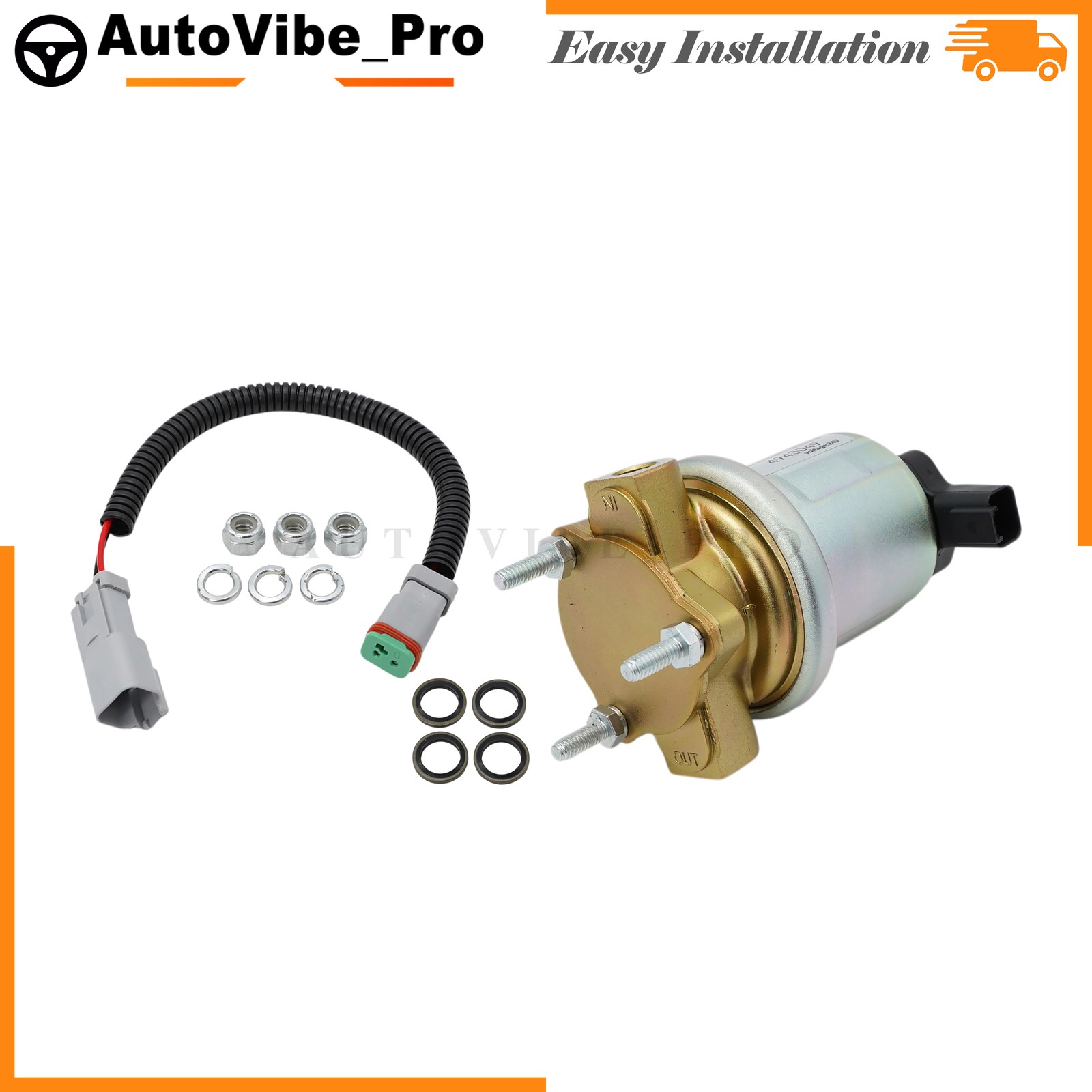 US 24V Fuel Transfer Pump Fuel lift Pump For QSB5.9 4935731 4932708 4943049 NEW