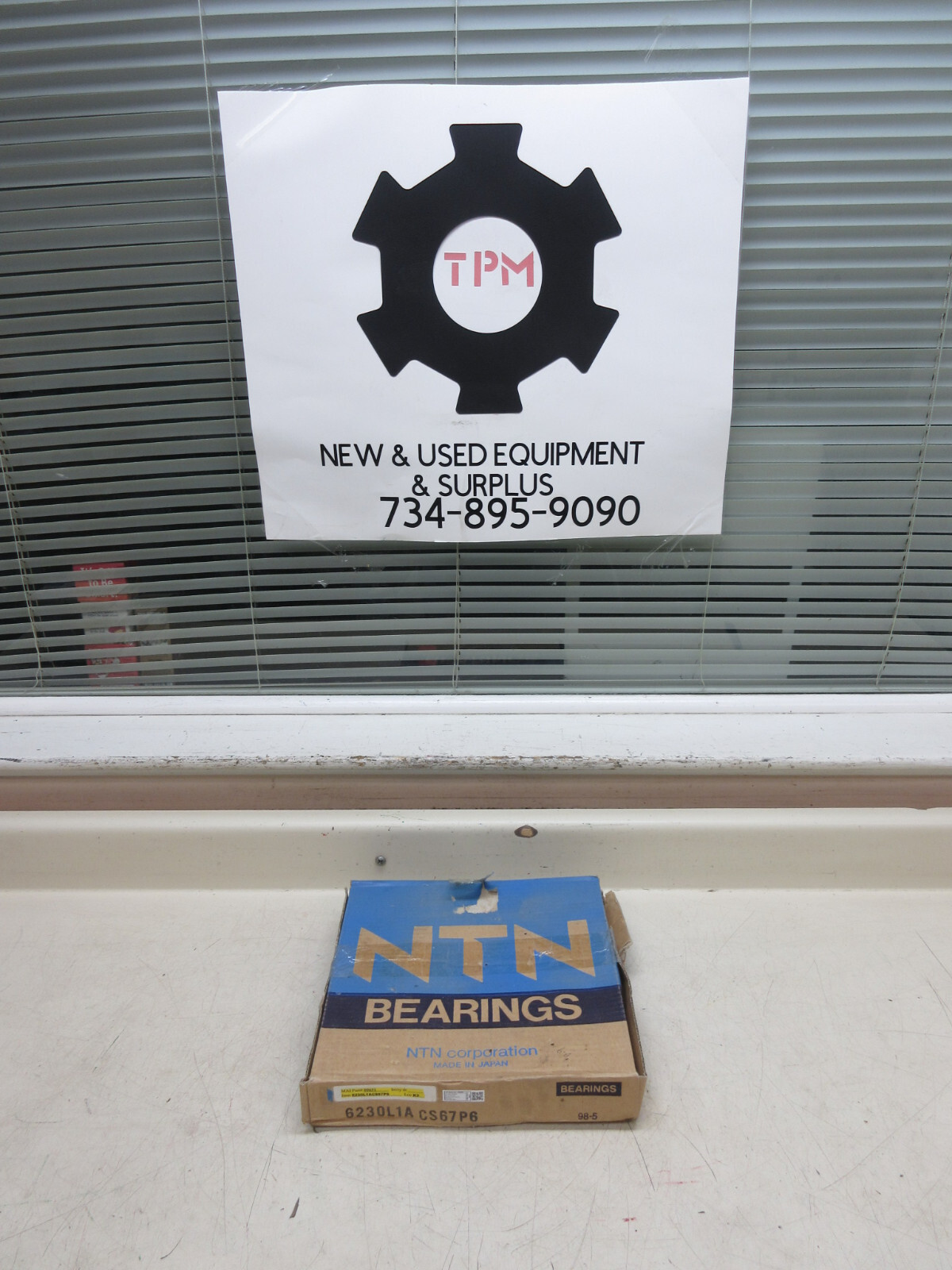 NTN 6230L1ACS67P6 Single Row Deep Groove Ball Bearing 270mm OD 150mm ID New