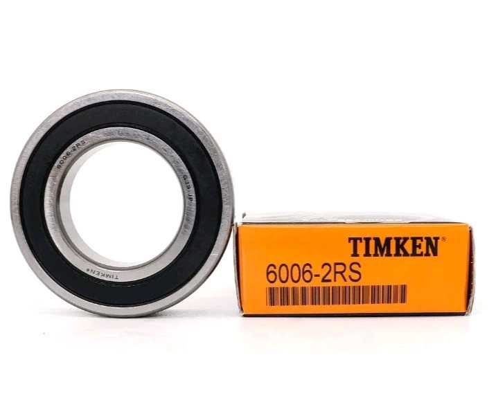 Qty 1 TIMKEN 6006-2RS 30X55X13MM Double Rubber Seal Ball Bearing US Shipper