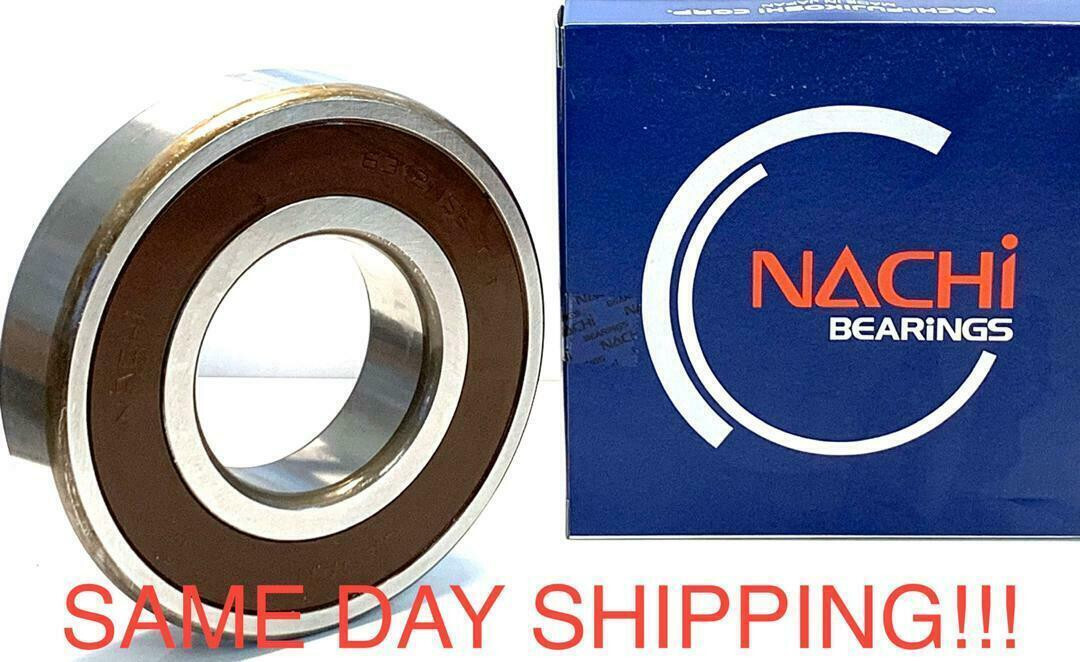 NACHI 6312 2NSE C3 DEEP GROOVE BALL BEARING 60x130x31mm 6312 2RS C3 JAPAN