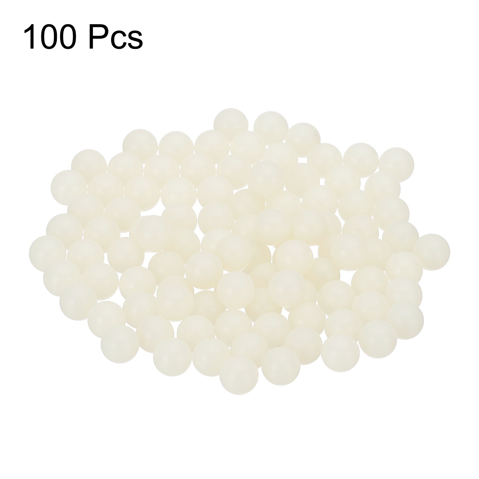 100Pcs Nylon Bearing Balls 5/16″ 7.938mm Polishing Ball G2 Precision White
