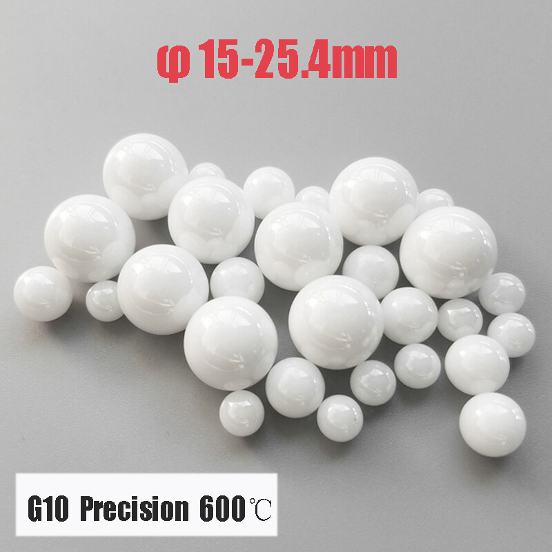Dia 15mm-25.4mm Zirconia Ceramic Ball G10 High Precision Ceramic Bearing Balls