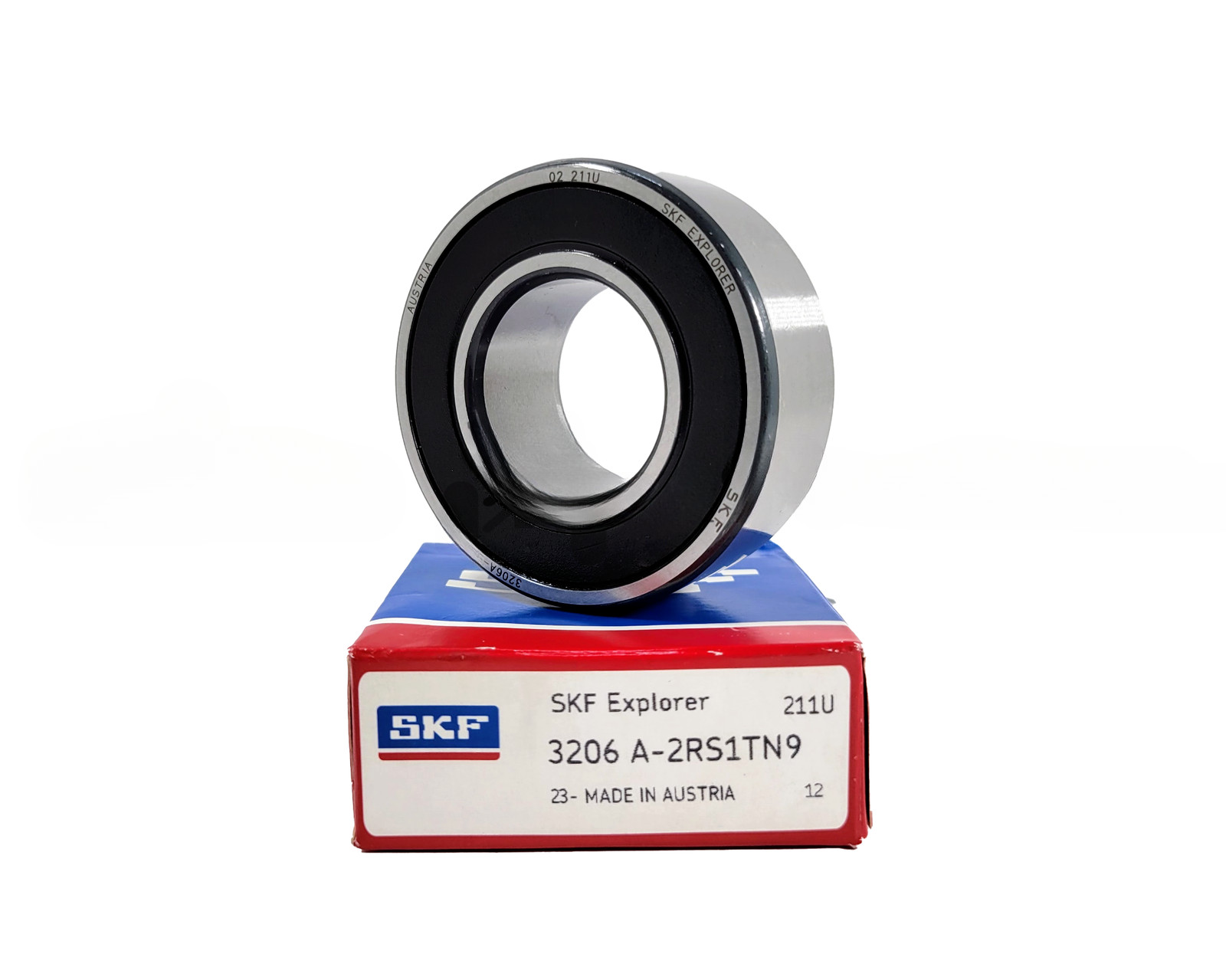 SKF 3206 A-2RS1TN9/MT33 Double Row Angular Contact Ball Bearing Seal