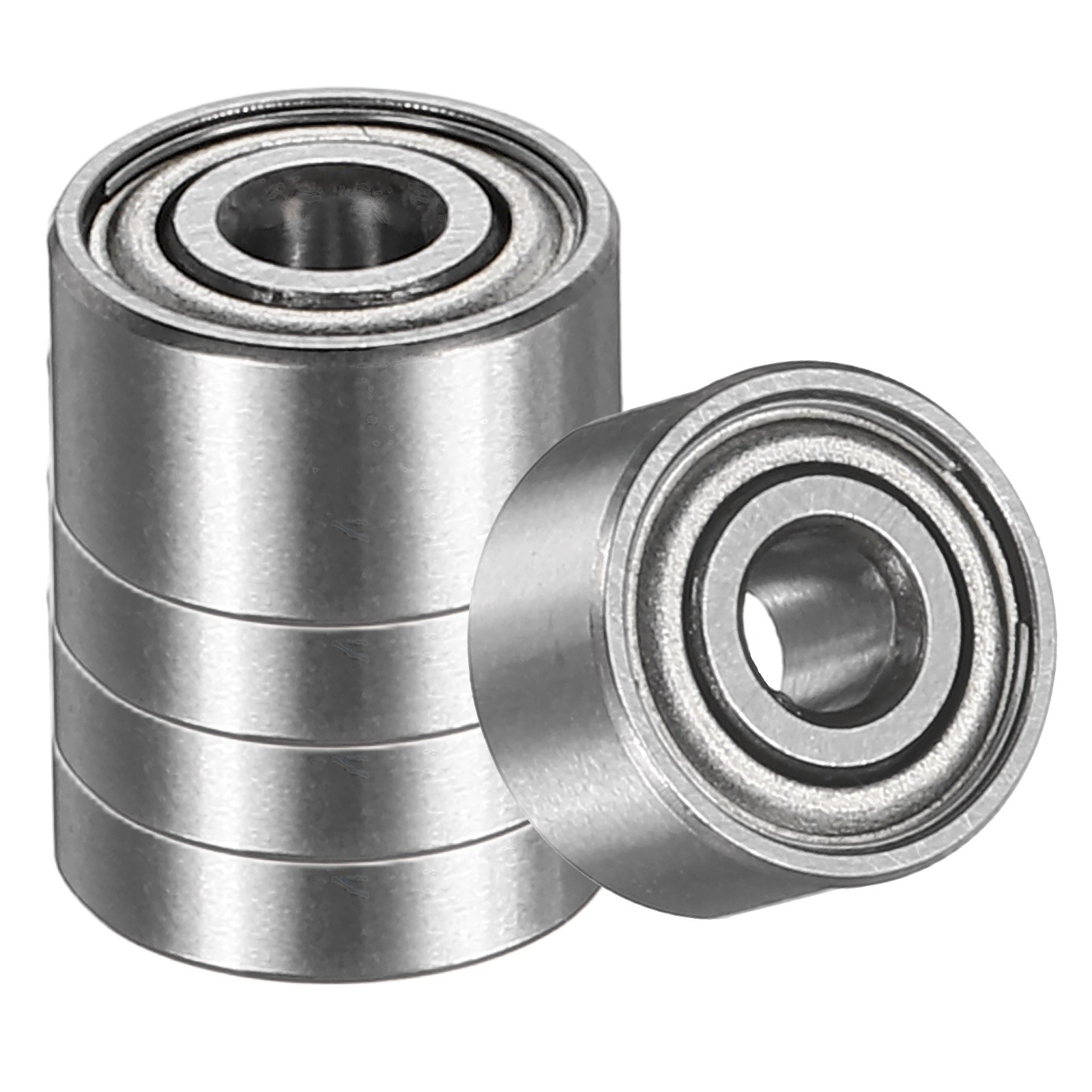 5 Pack 3 x 9 x 5mm 603ZZ Deep Groove Ball Bearings, ABEC5