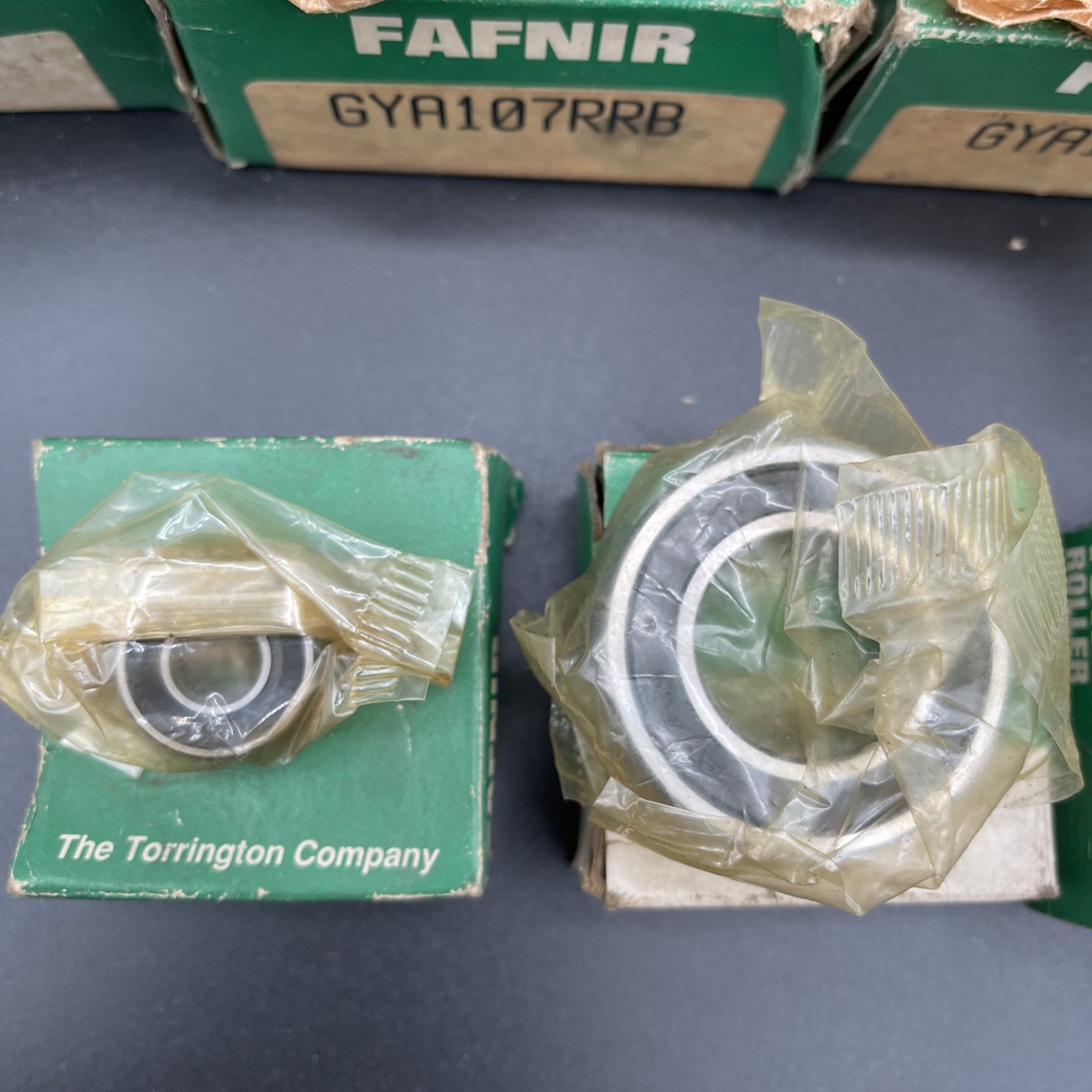 (7) Fafnir Torrington Bearings GYA107RRB, ER16, S3PP FS50160, YCRS-12, & 9105PP