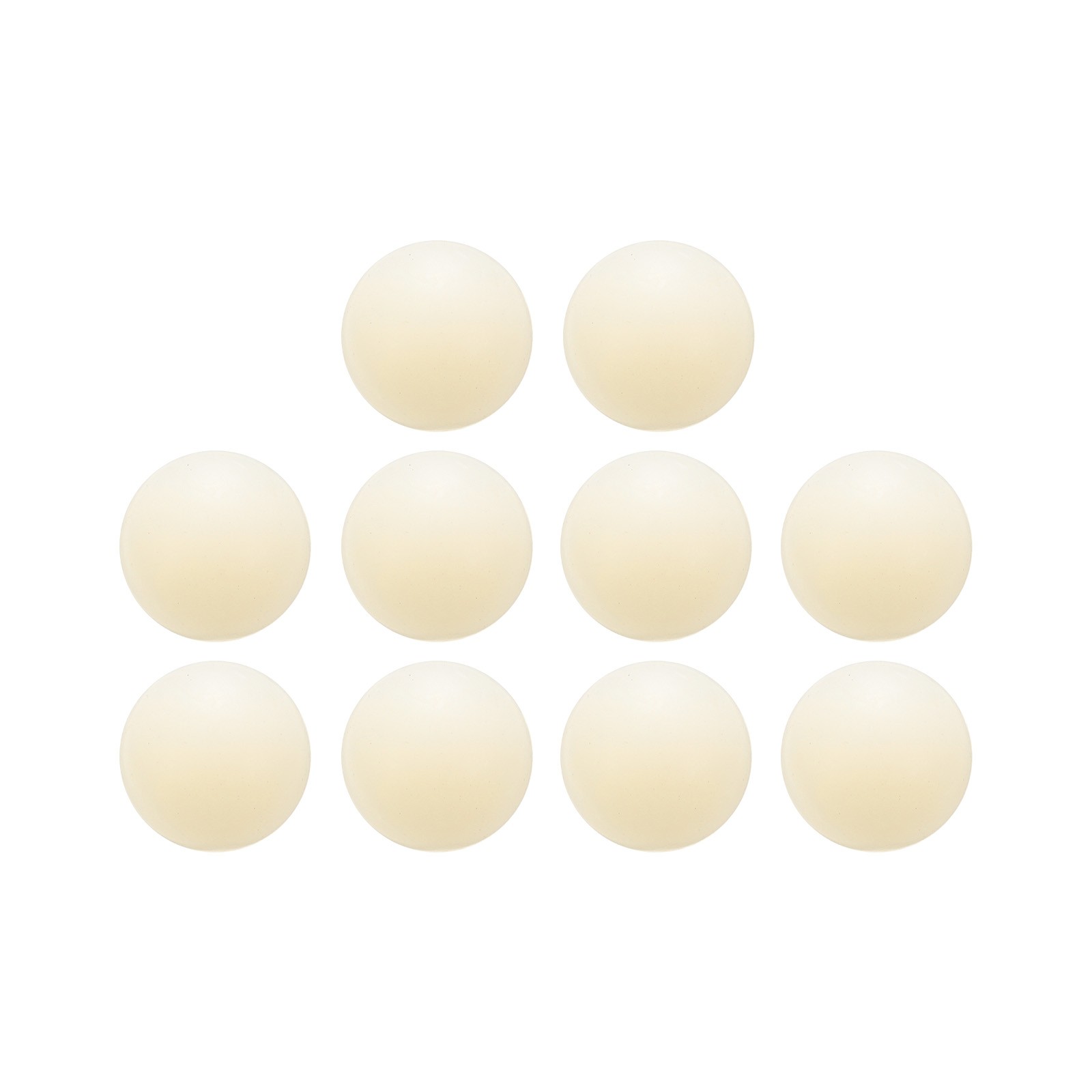 10pcs Nylon Bearing Balls 1″ 25.4mm Solid Plastic Balls