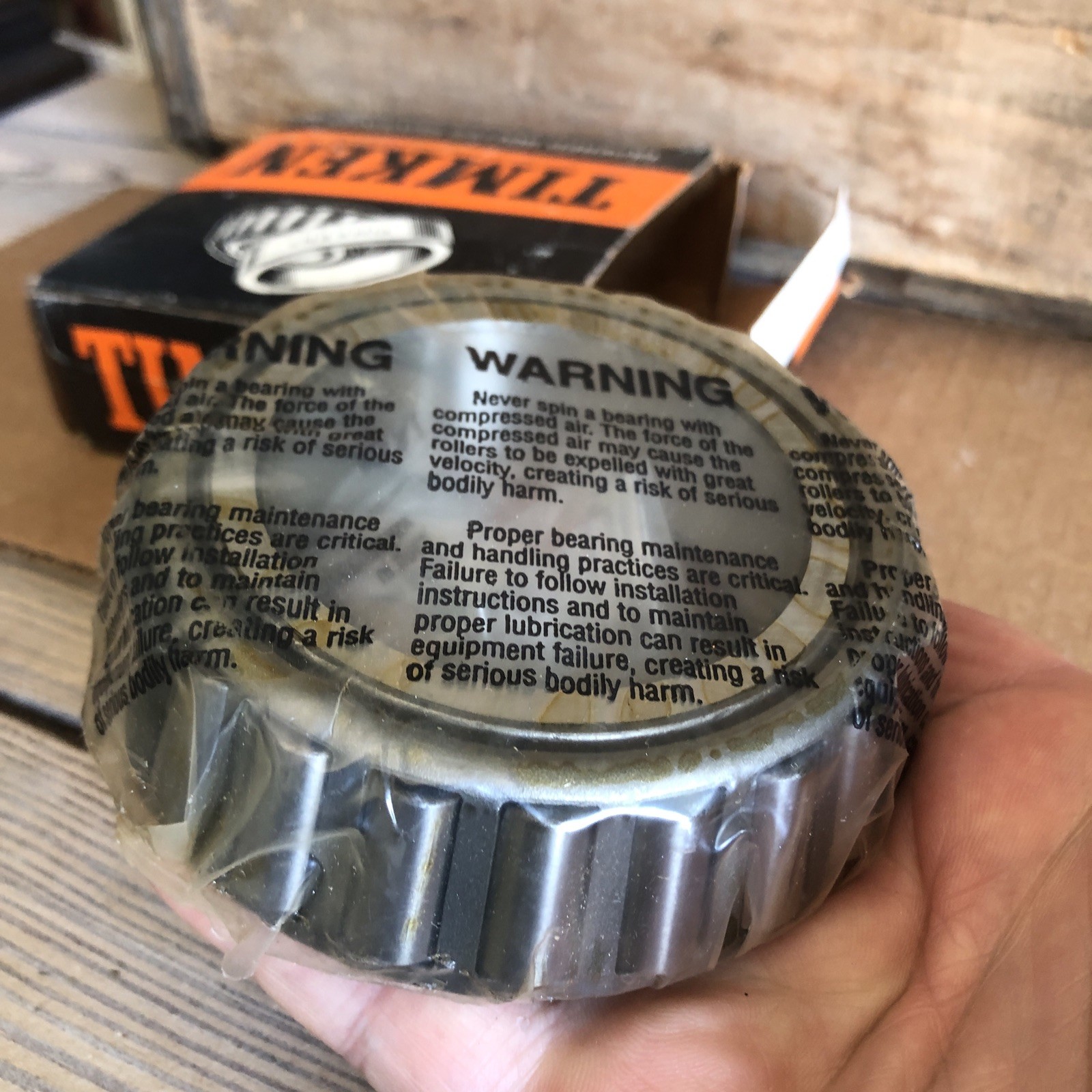 Timken Tapered Roller Bearing Part Number 3982 New NOS