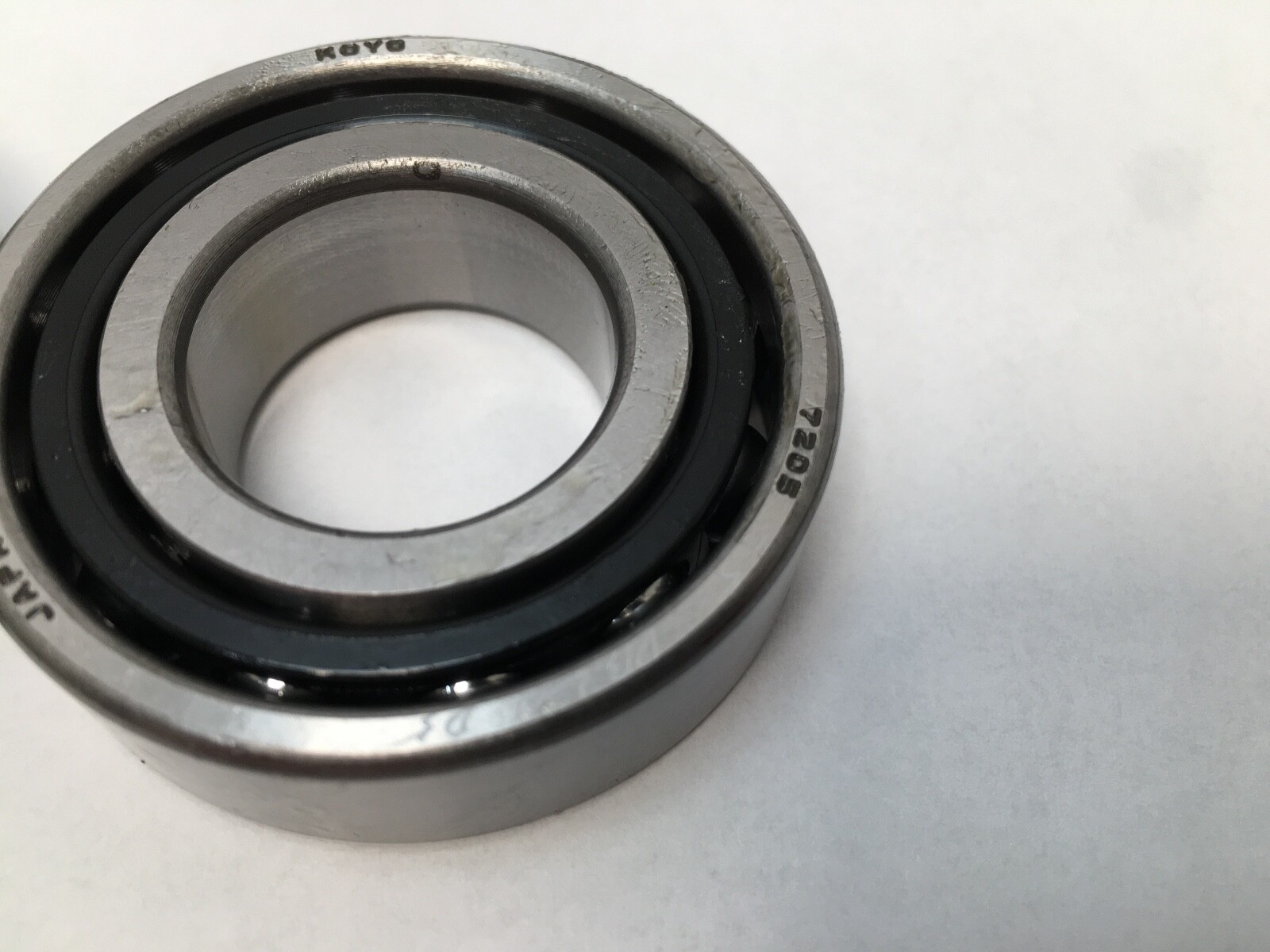 Koyo 7205-5-DBL-P5-FG Bearing 25x52x15mm 7205 7205-5DBLP5FG ABEC5 Japan 2 Pcs
