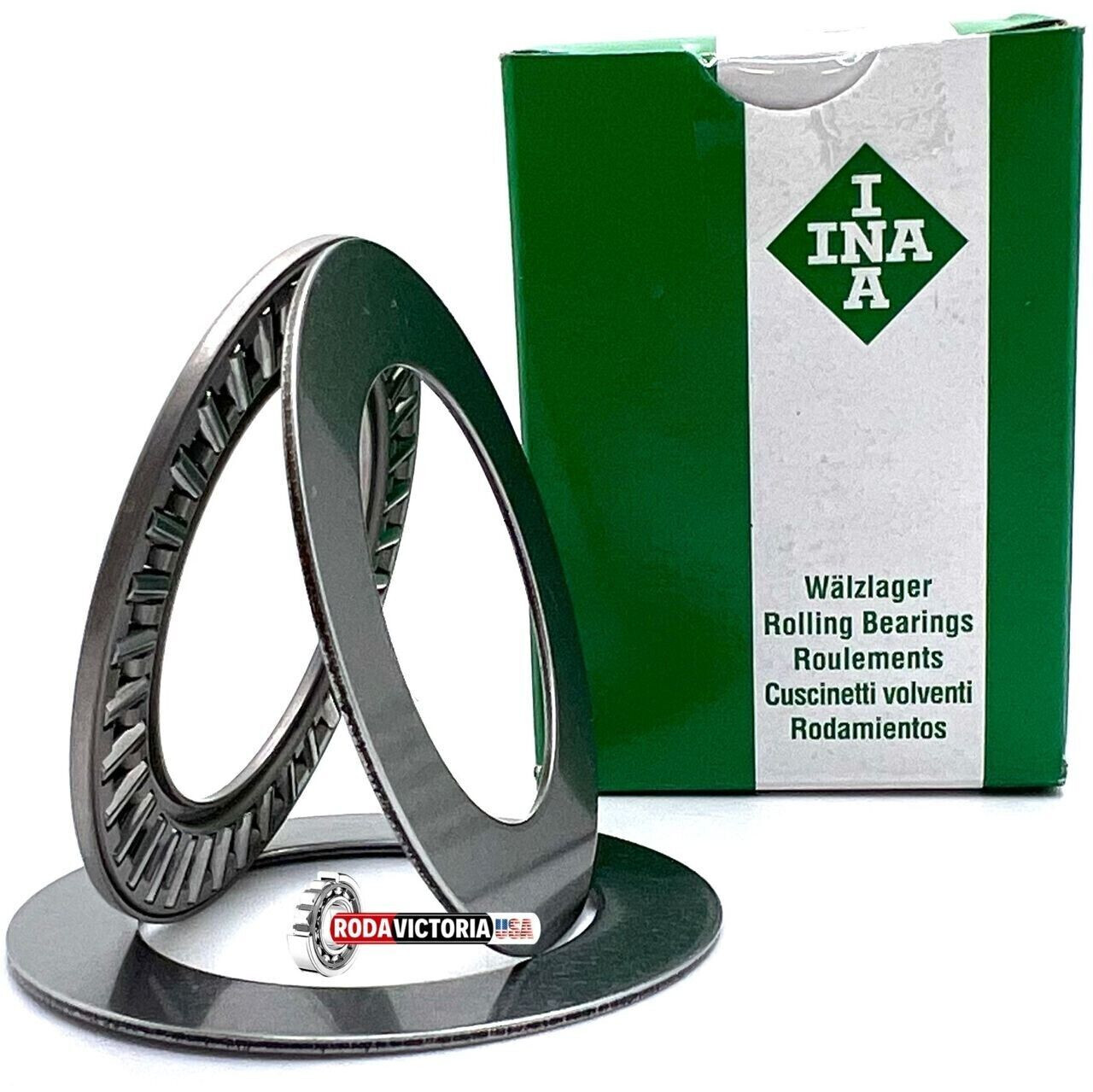 INA AXK3047 ROLLER THRUST BEARING + TWO WASHER AS3047 30x47mm