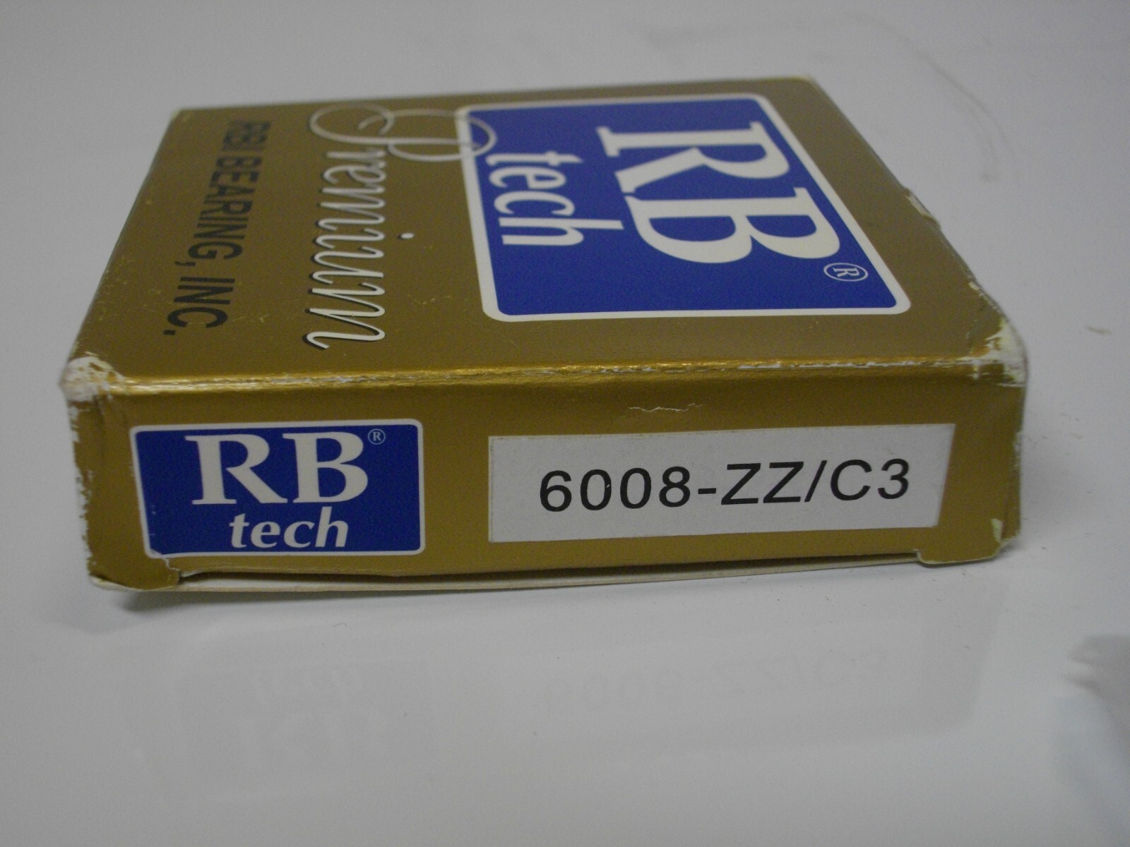 RB Tech Premium RBI Bearing INC 6008-ZZ / C3 shielded bearing