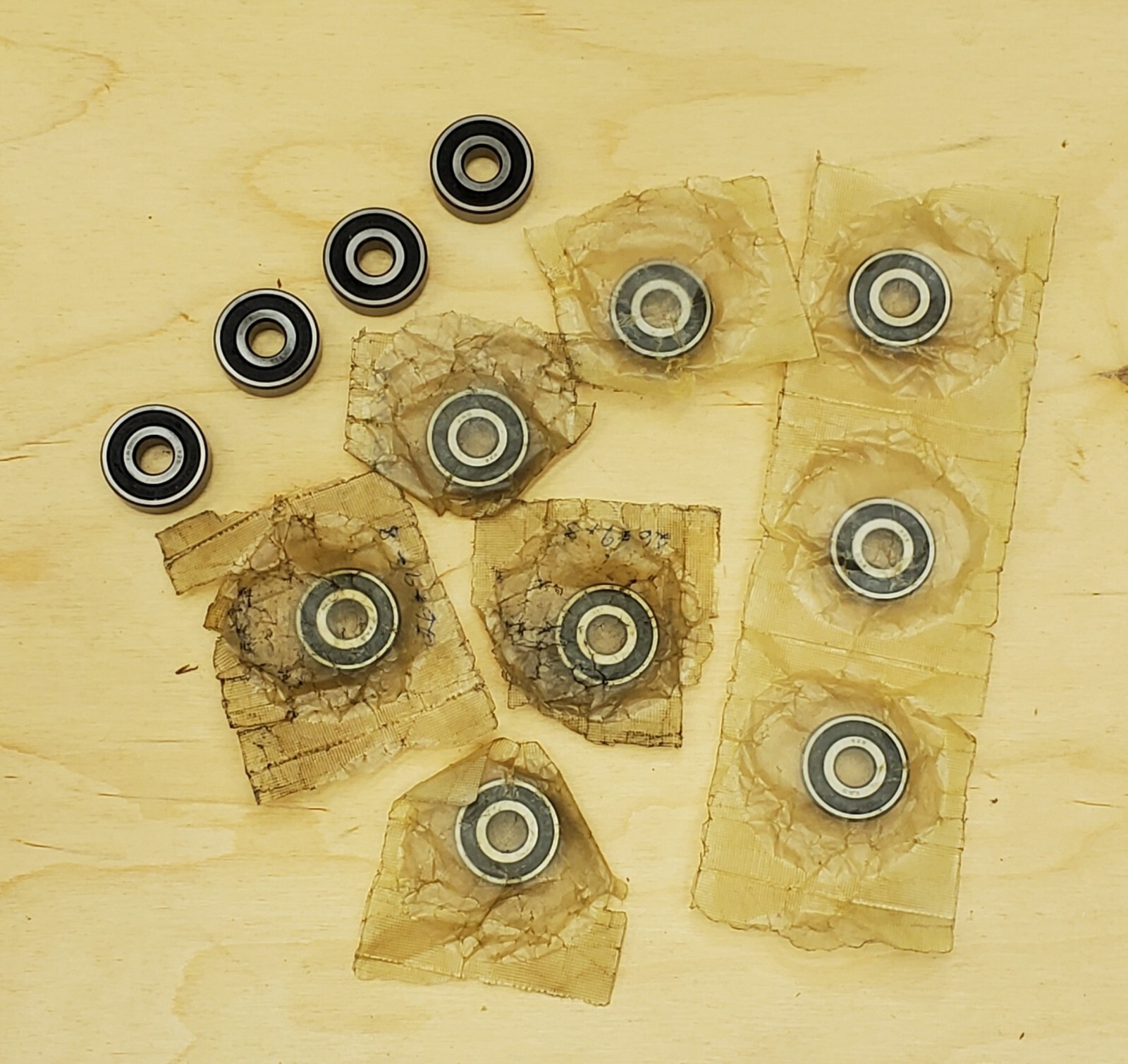 FAG 6000 2RSR Roller Bearing Double Rubber Shielded 10x26x8 mm – NEW